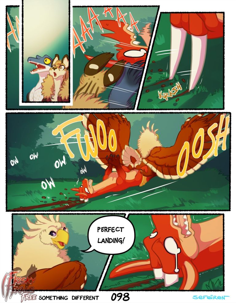 Frisky Ferals - Something Different porn comic picture 98