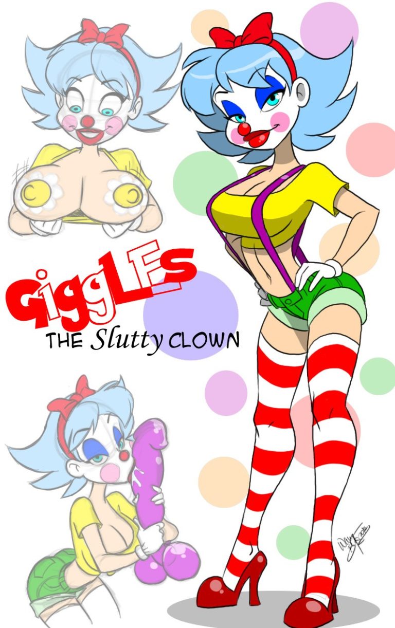 Giggles The Slutty Clown porn comic picture 1