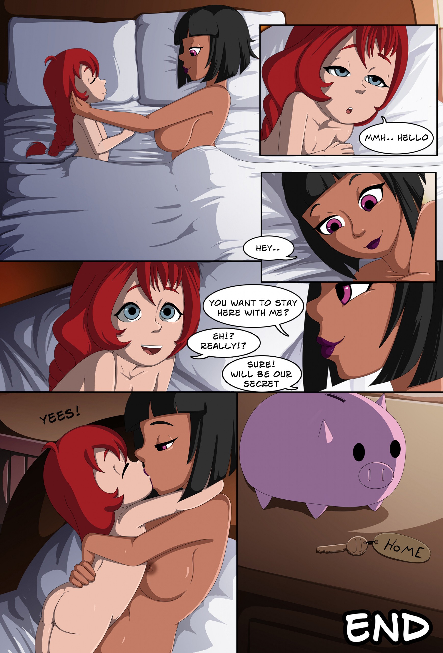 Girl and Street Girl porn comic picture 10