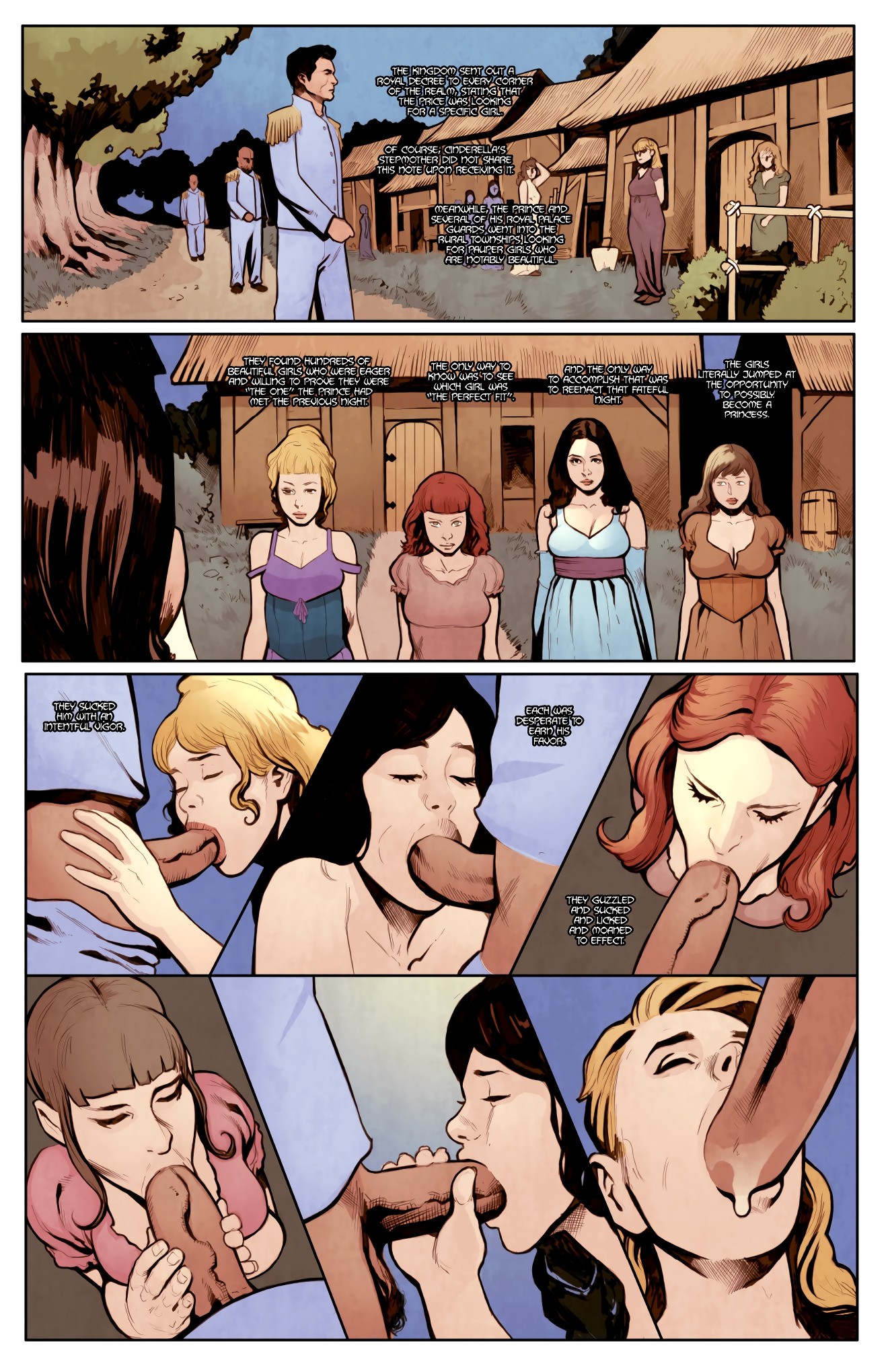Grimms' Girls in Fairyland Tales porn comic picture 23