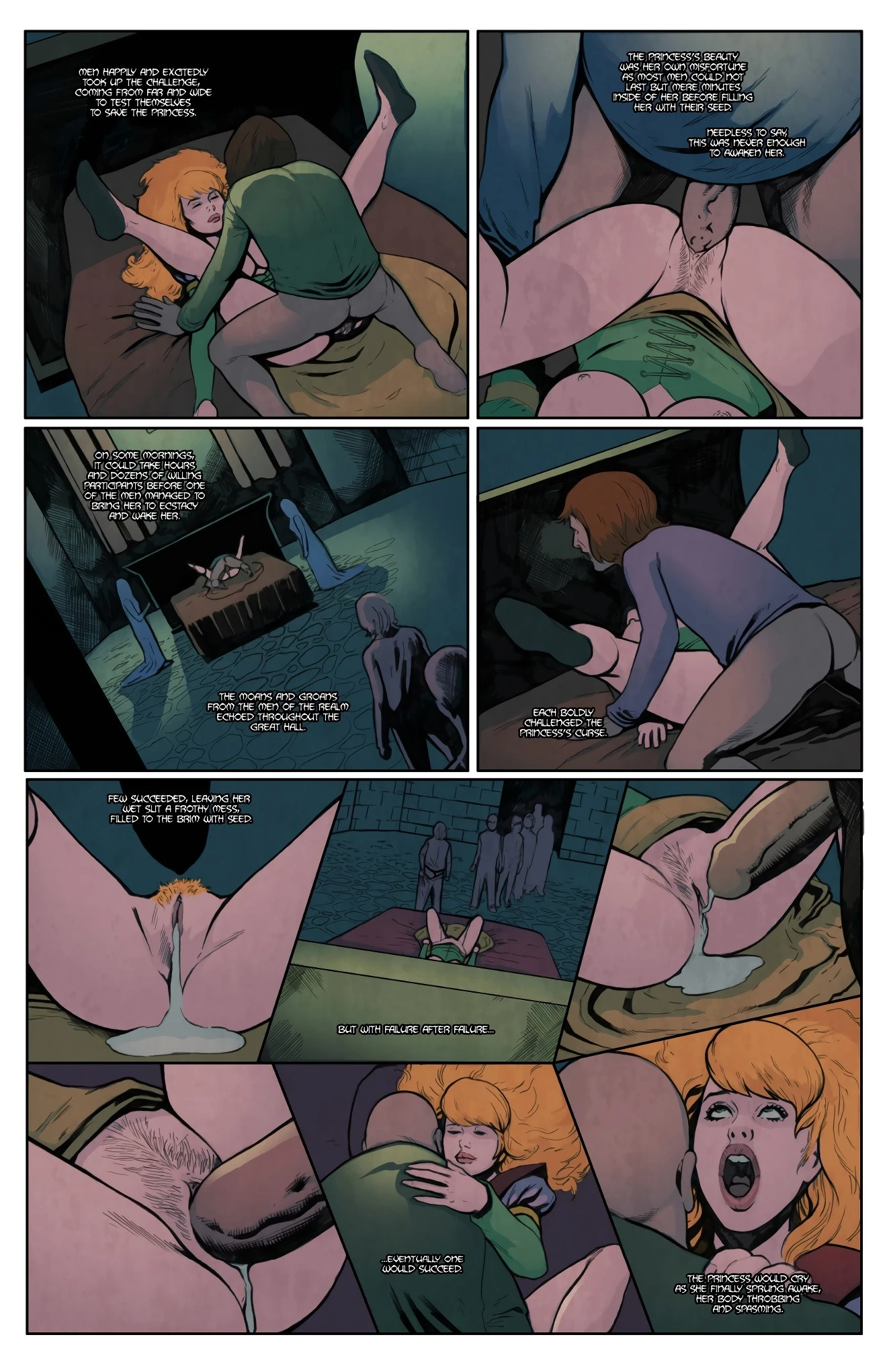Grimms' Girls in Fairyland Tales porn comic picture 48