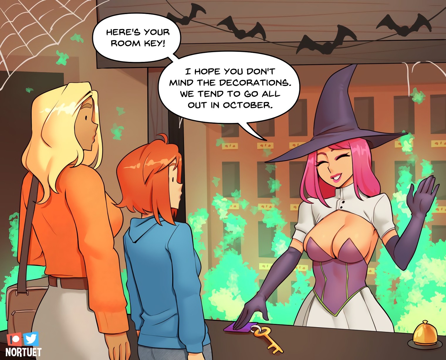Halloween Special porn comic picture 3