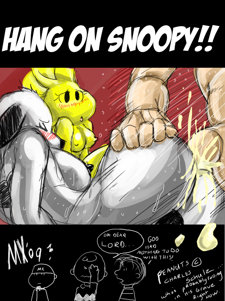 Hang on Snoopy!! porn comic picture 1