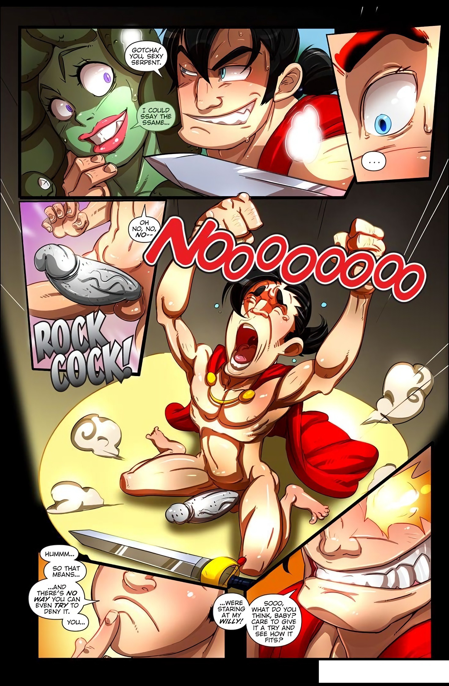 Hard as Stone porn comic picture 5