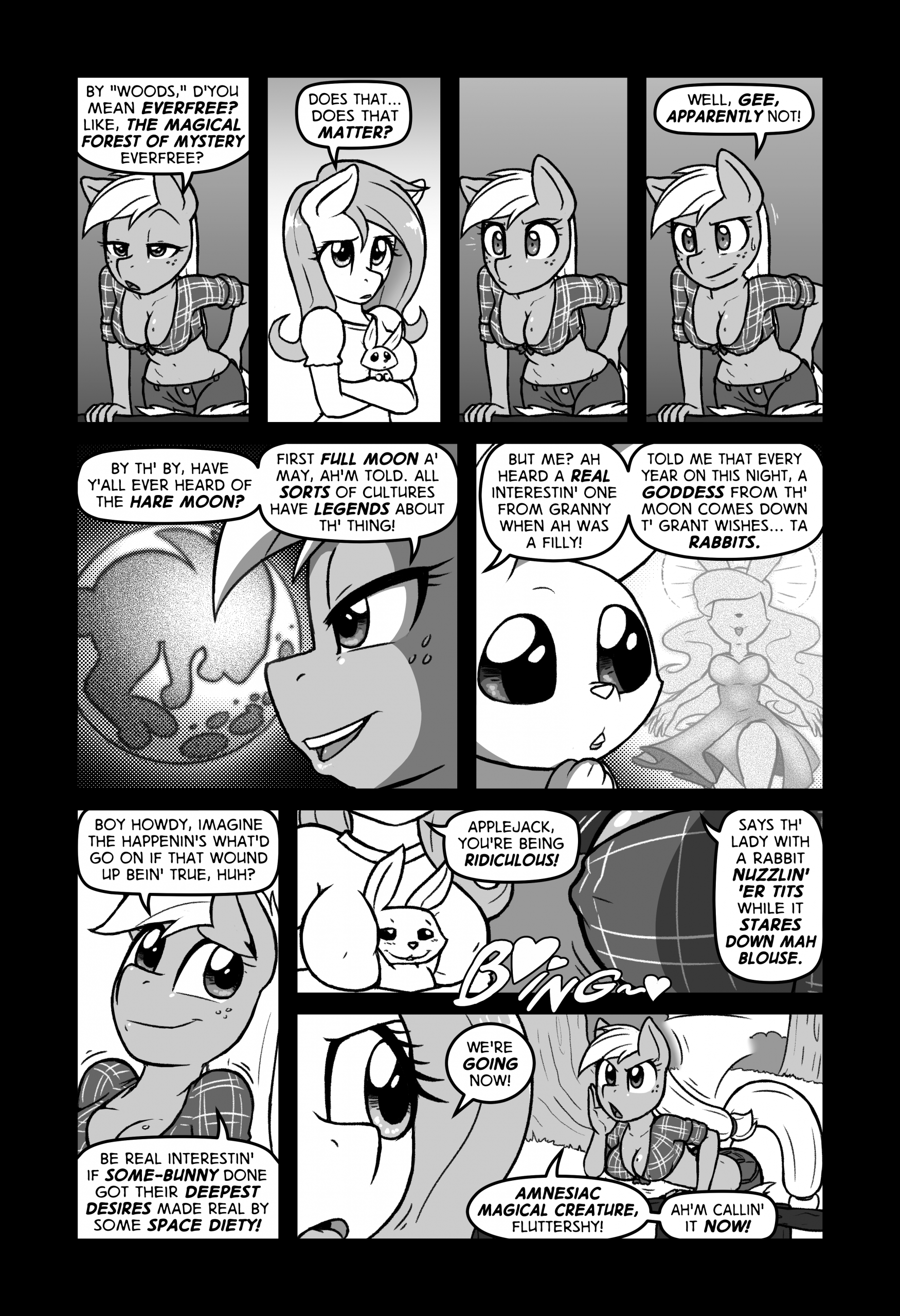 Hare Moon porn comic picture 7