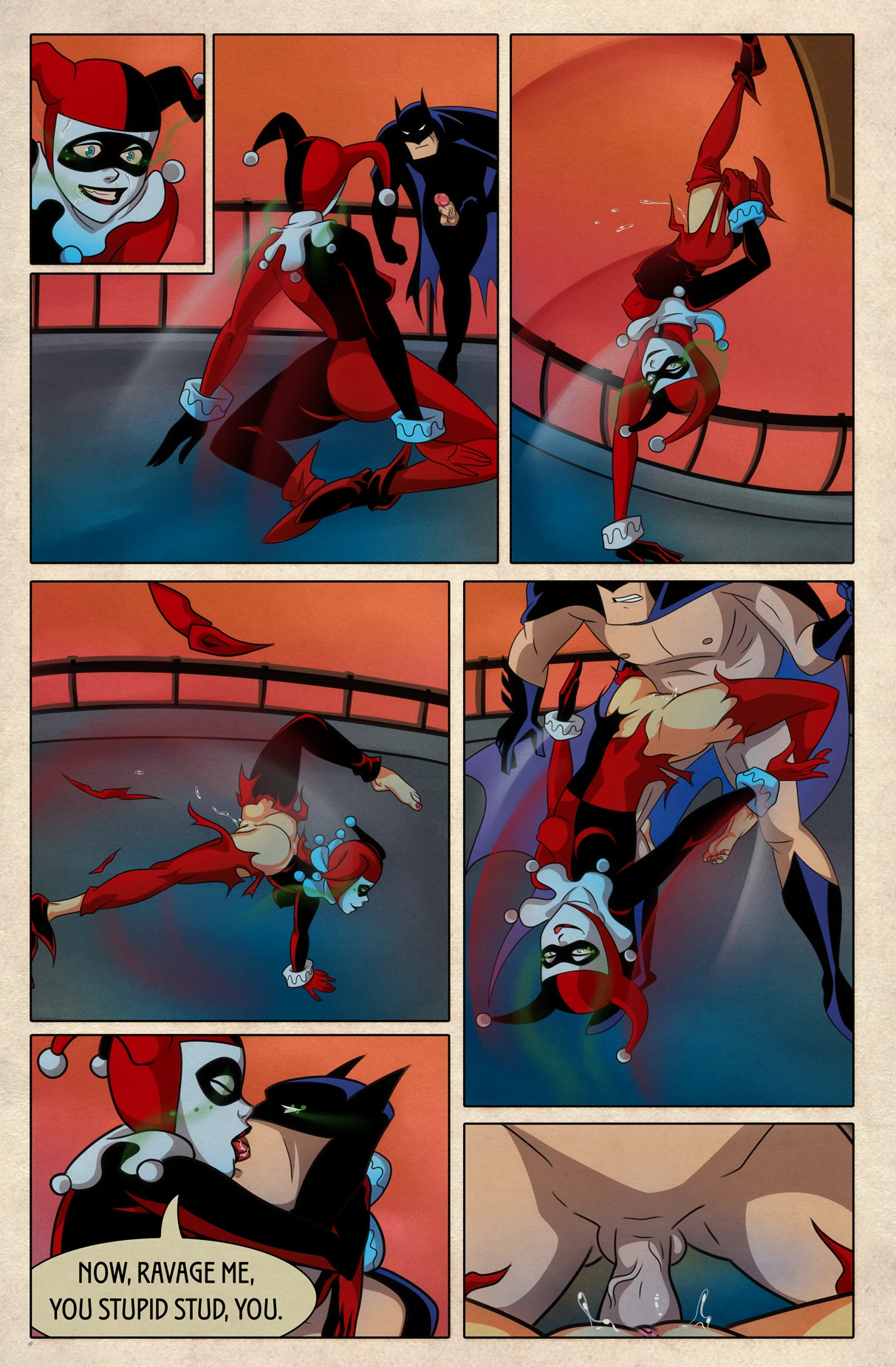 Harley's Tricks porn comic picture 10