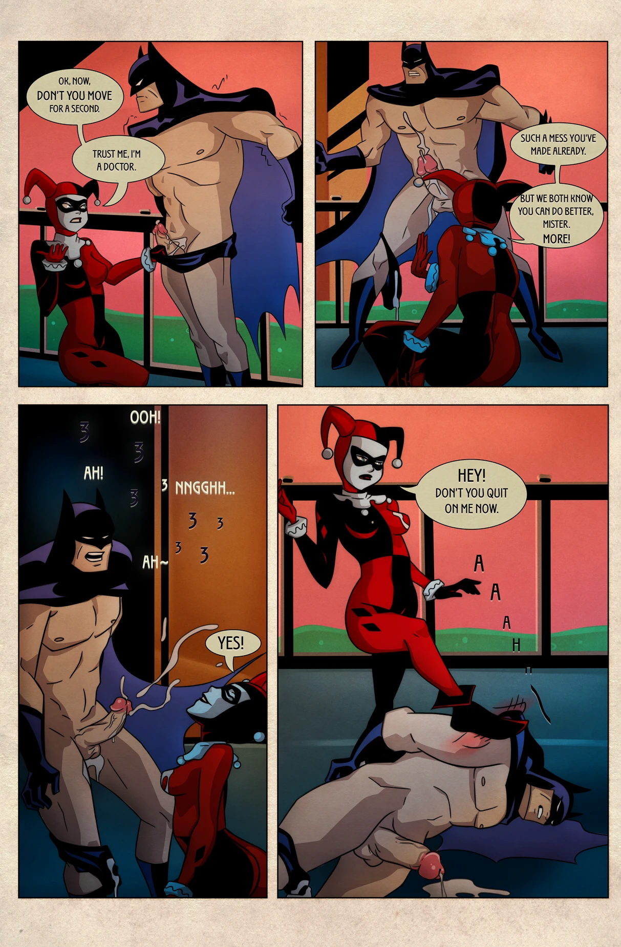 Harley's Tricks porn comic picture 2