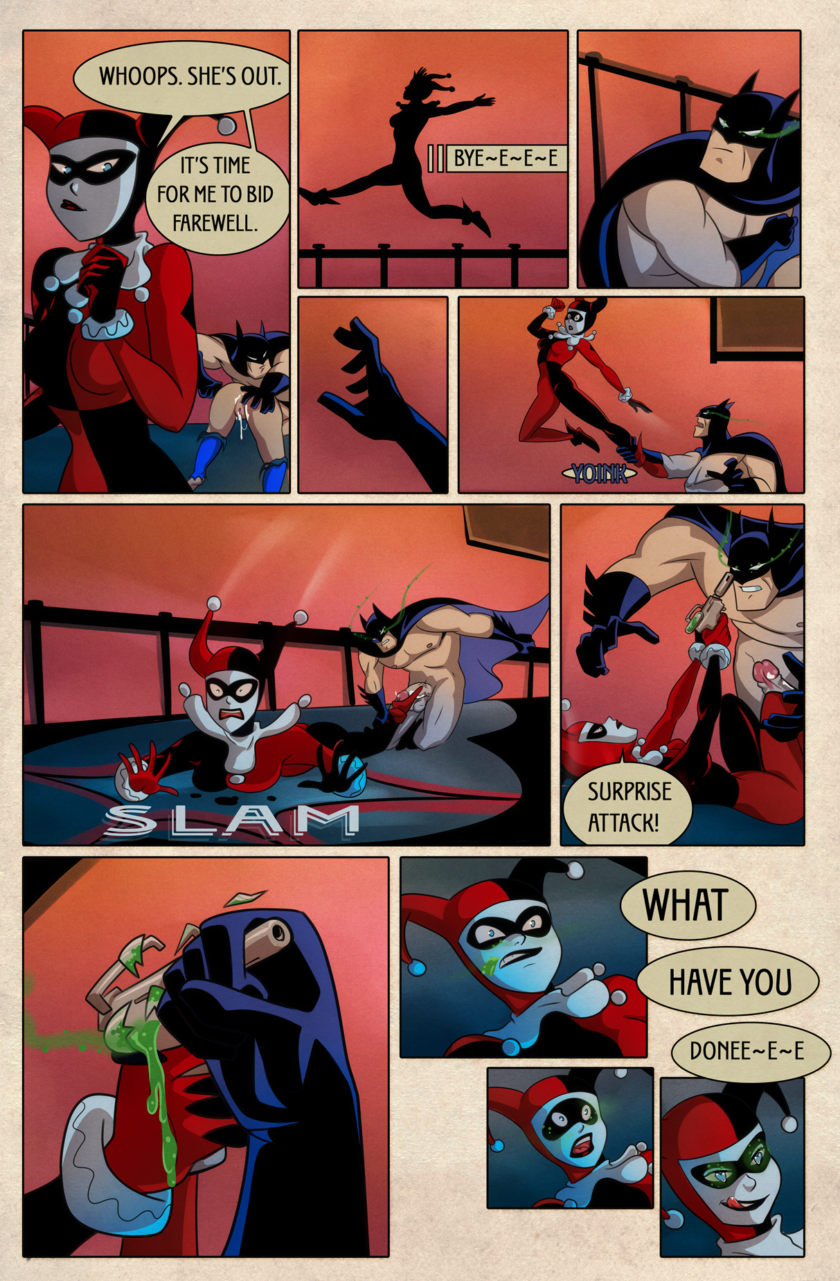 Harley's Tricks porn comic picture 9