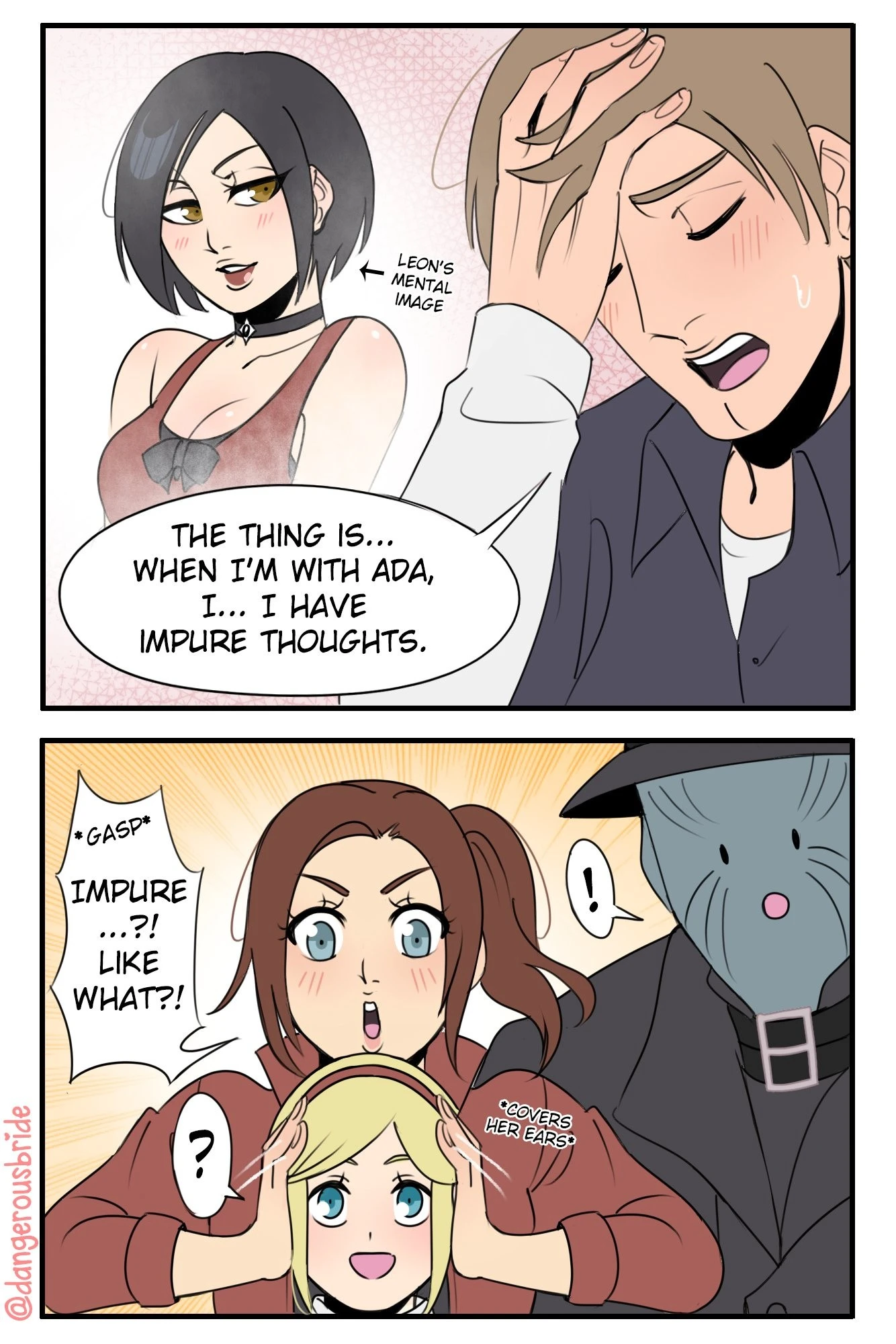Her irresistible rookie porn comic picture 18