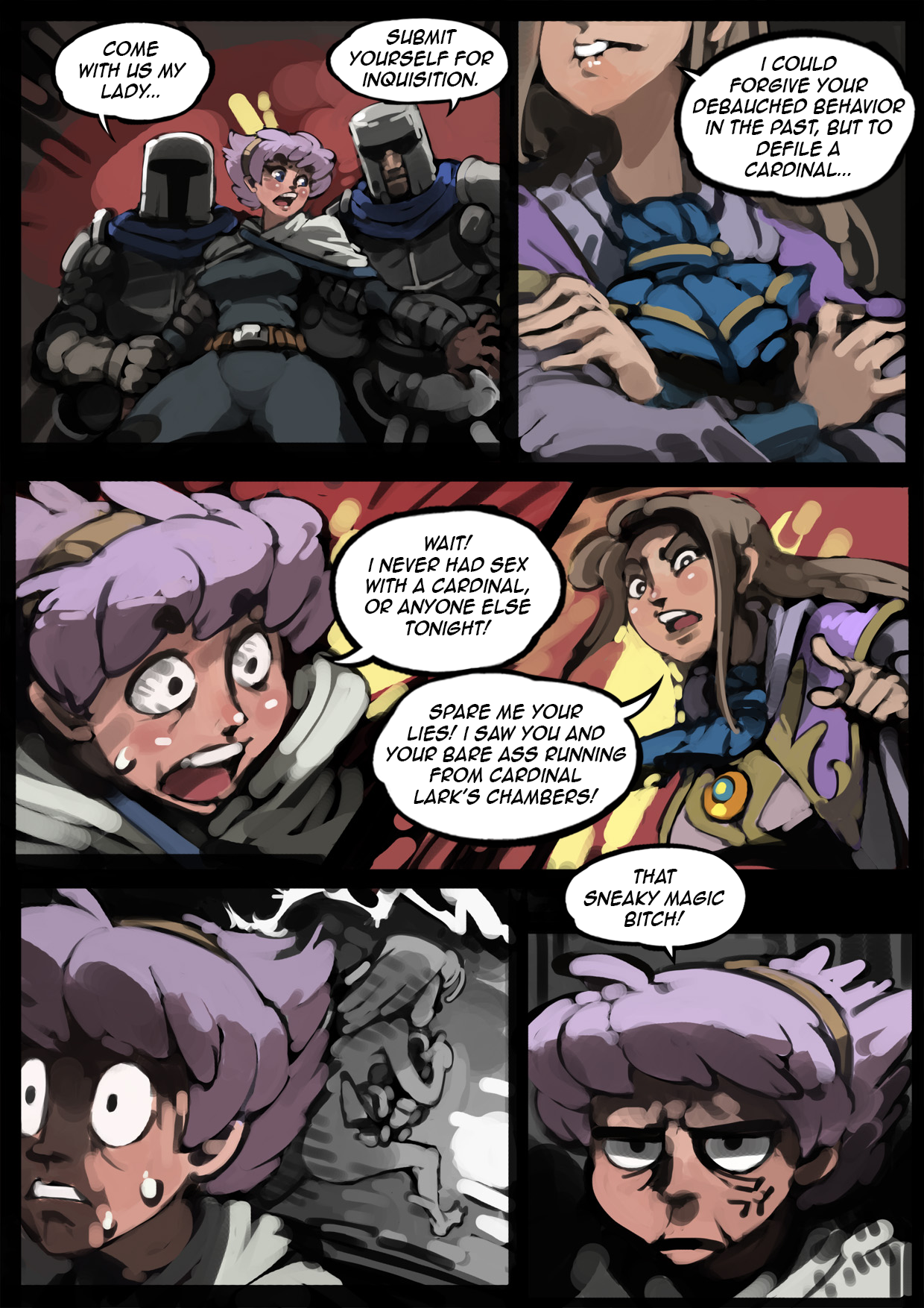 Holy Knight Nadia porn comic picture 16