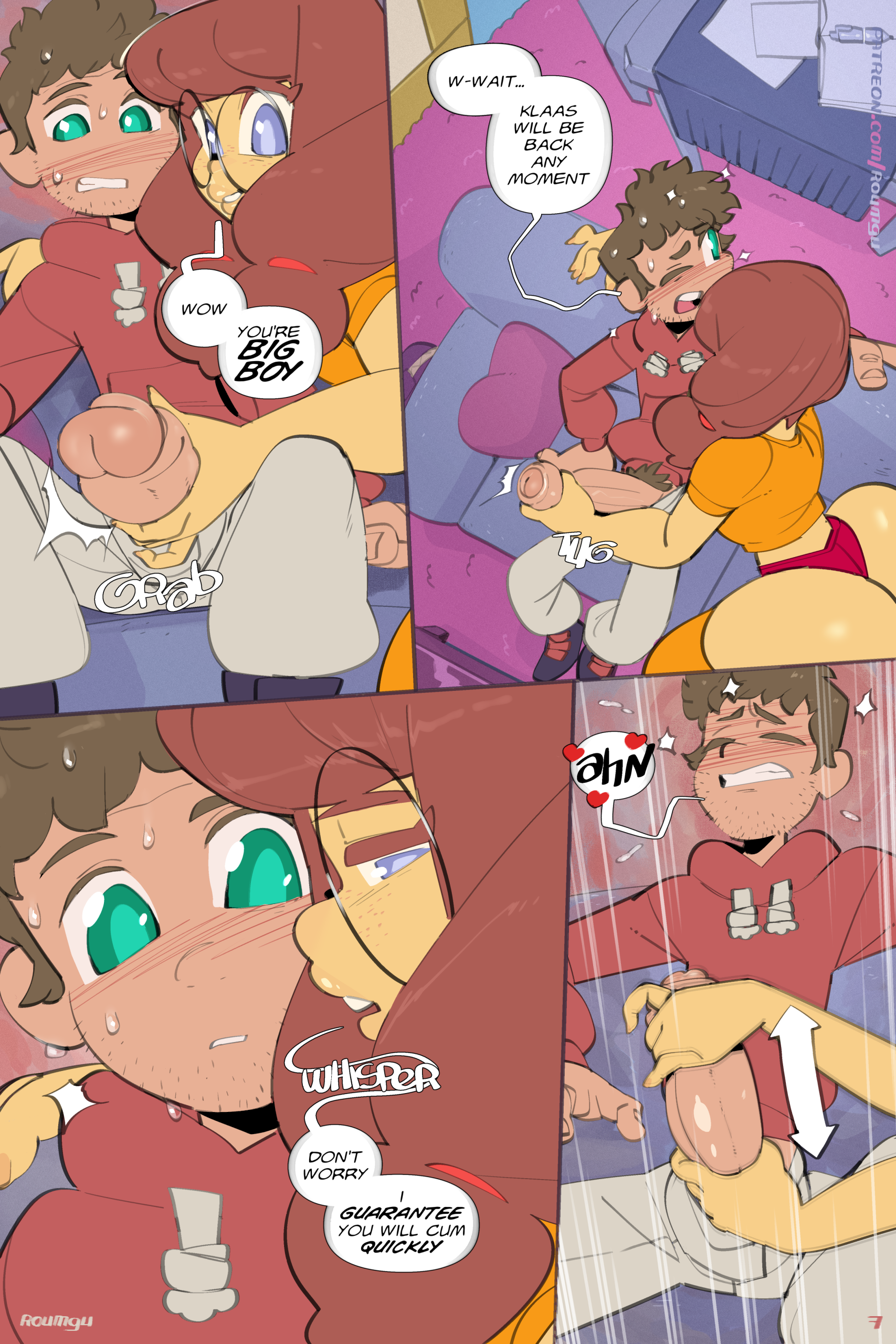 Horny Crush porn comic picture 8