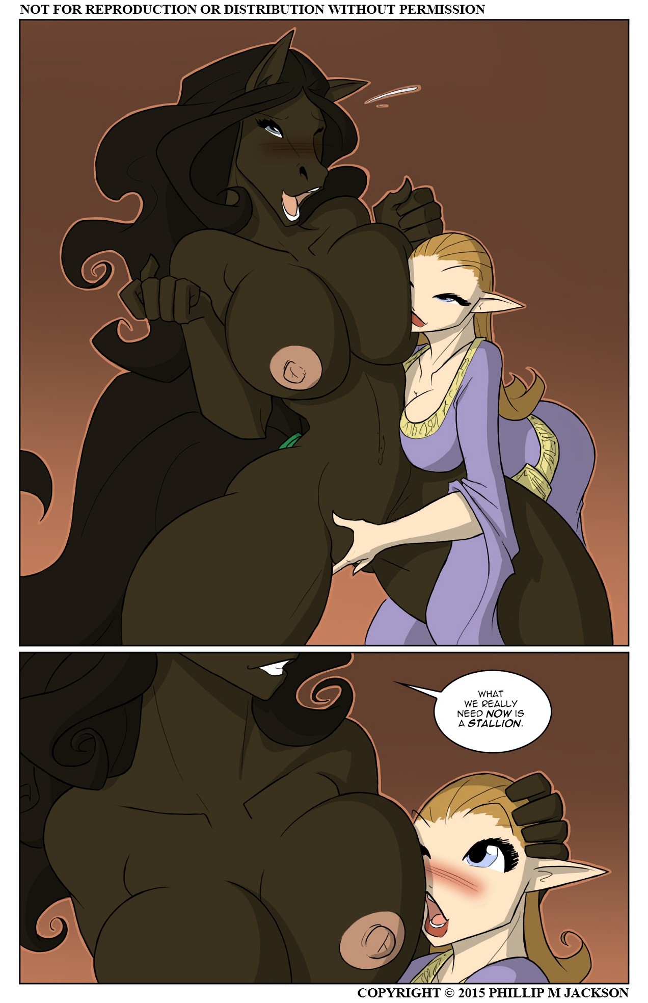 Horseplay In Asgard porn comic picture 5