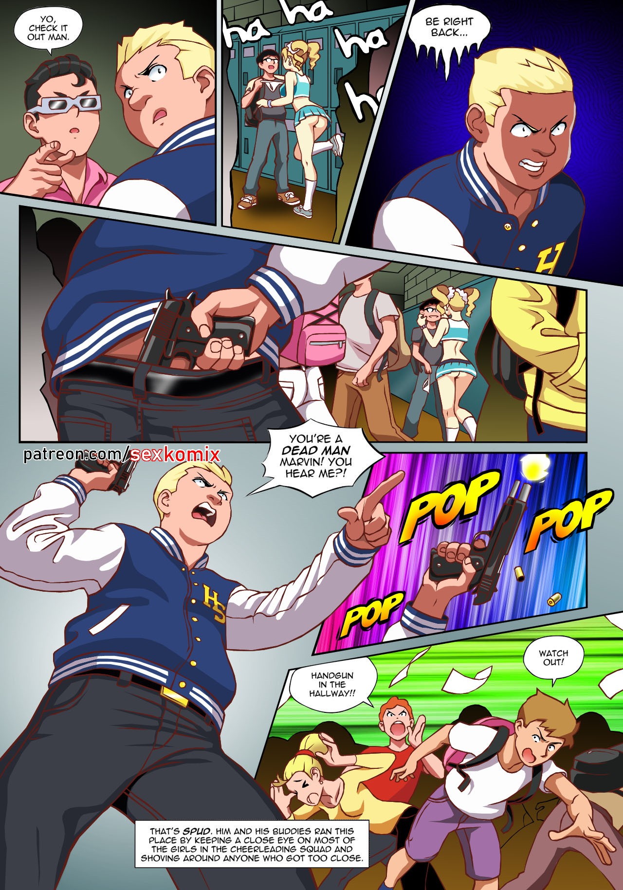 Hot Shit High! - Chapter 1 porn comic picture 5