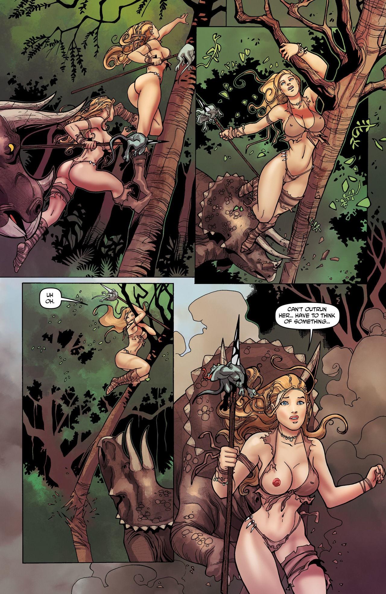 Jungle Fantasy porn comic picture 33
