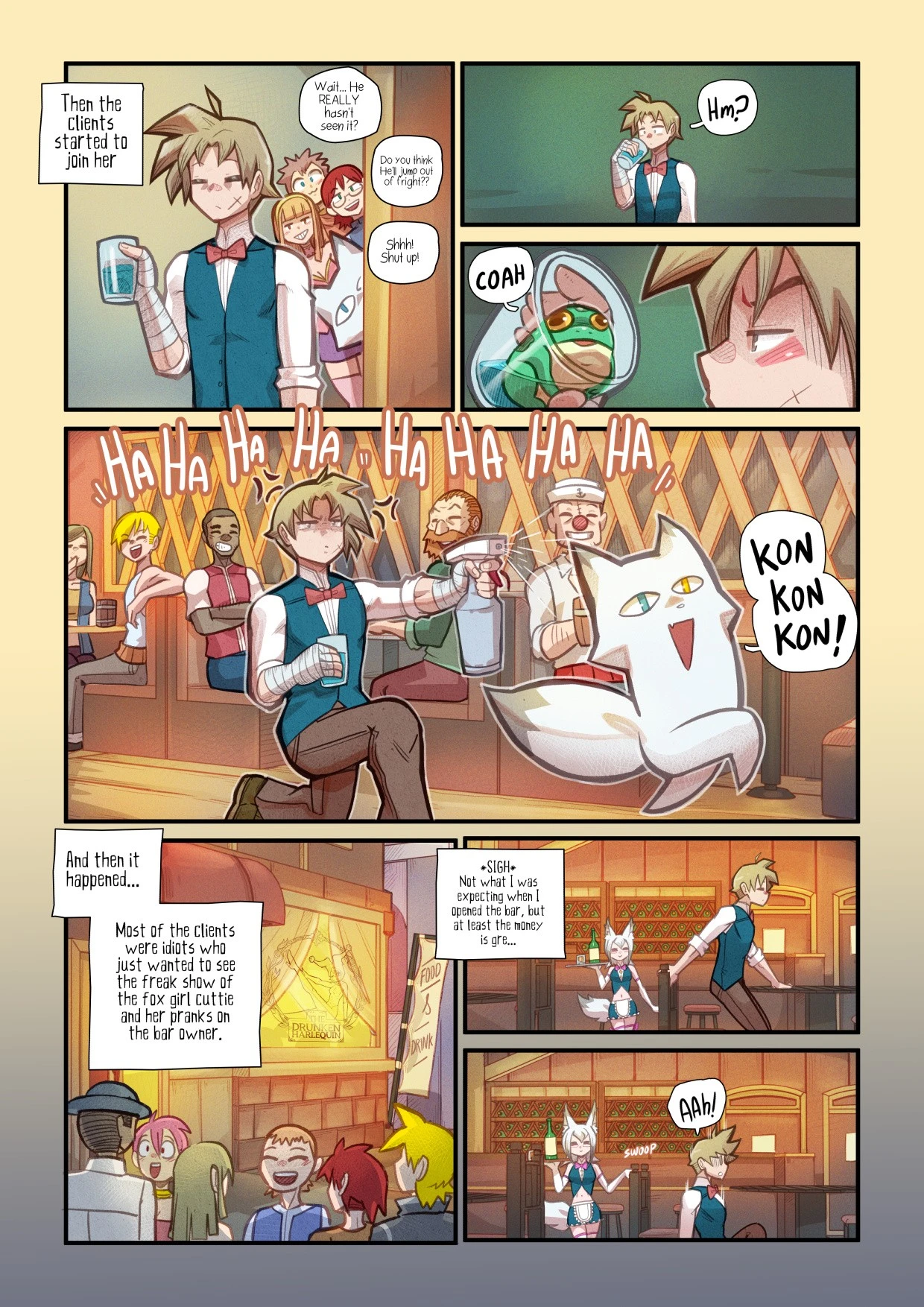 Kon Kon Caprice porn comic picture 8