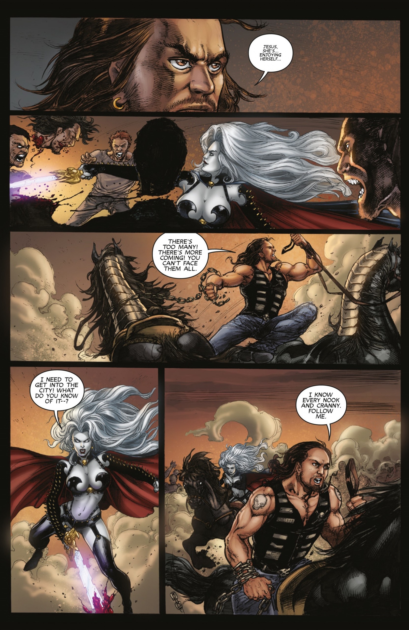 Lady Death Rules! porn comic picture 10