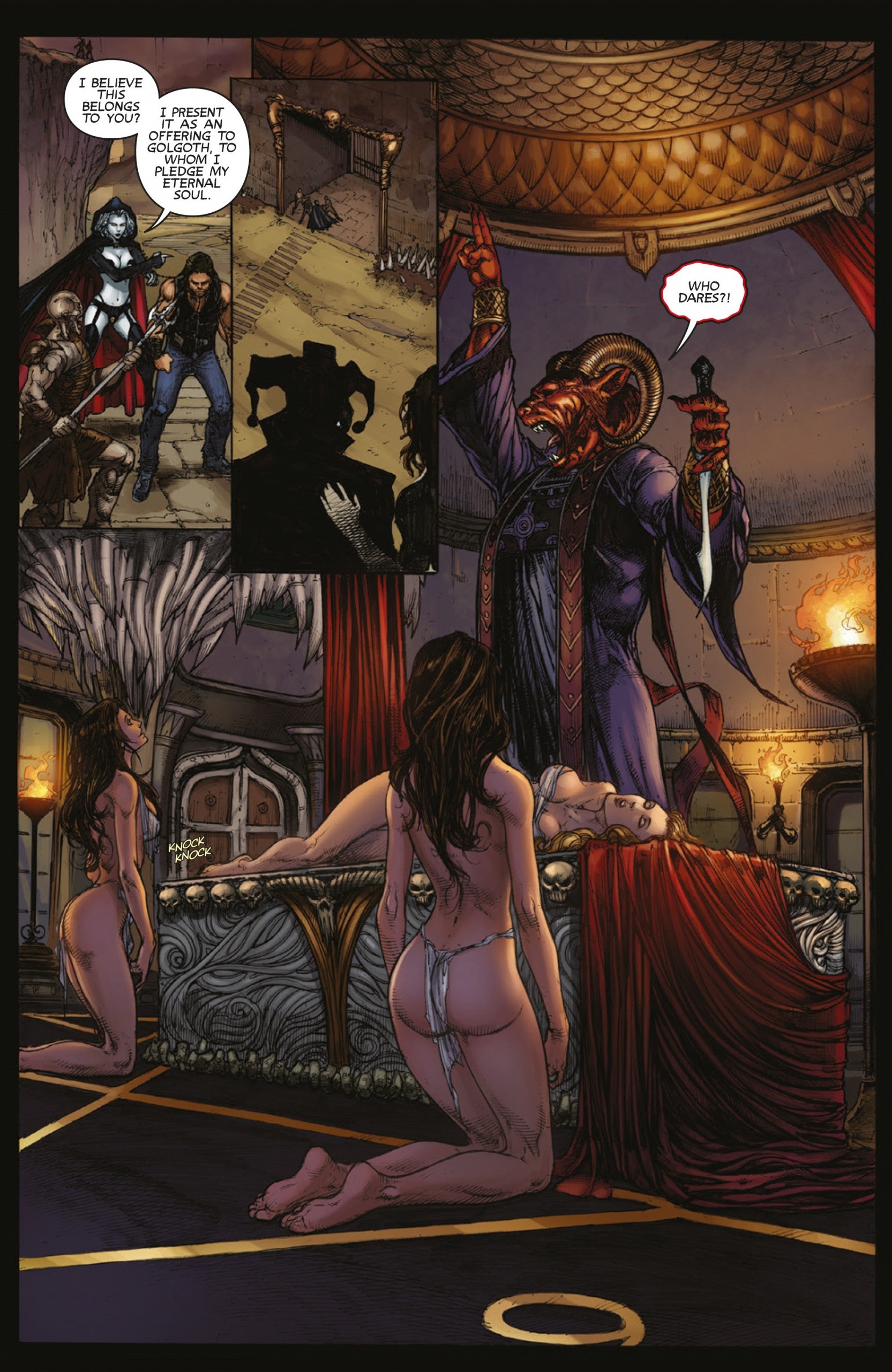 Lady Death Rules! porn comic picture 21