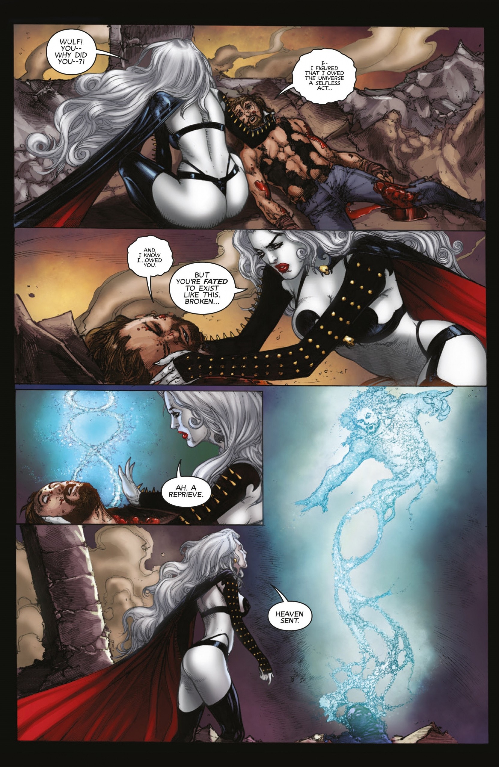 Lady Death Rules! porn comic picture 36