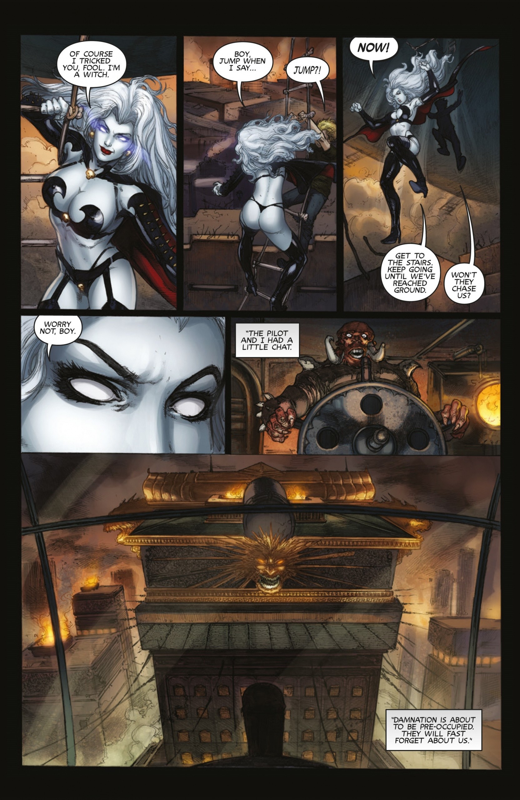 Lady Death Rules! porn comic picture 47