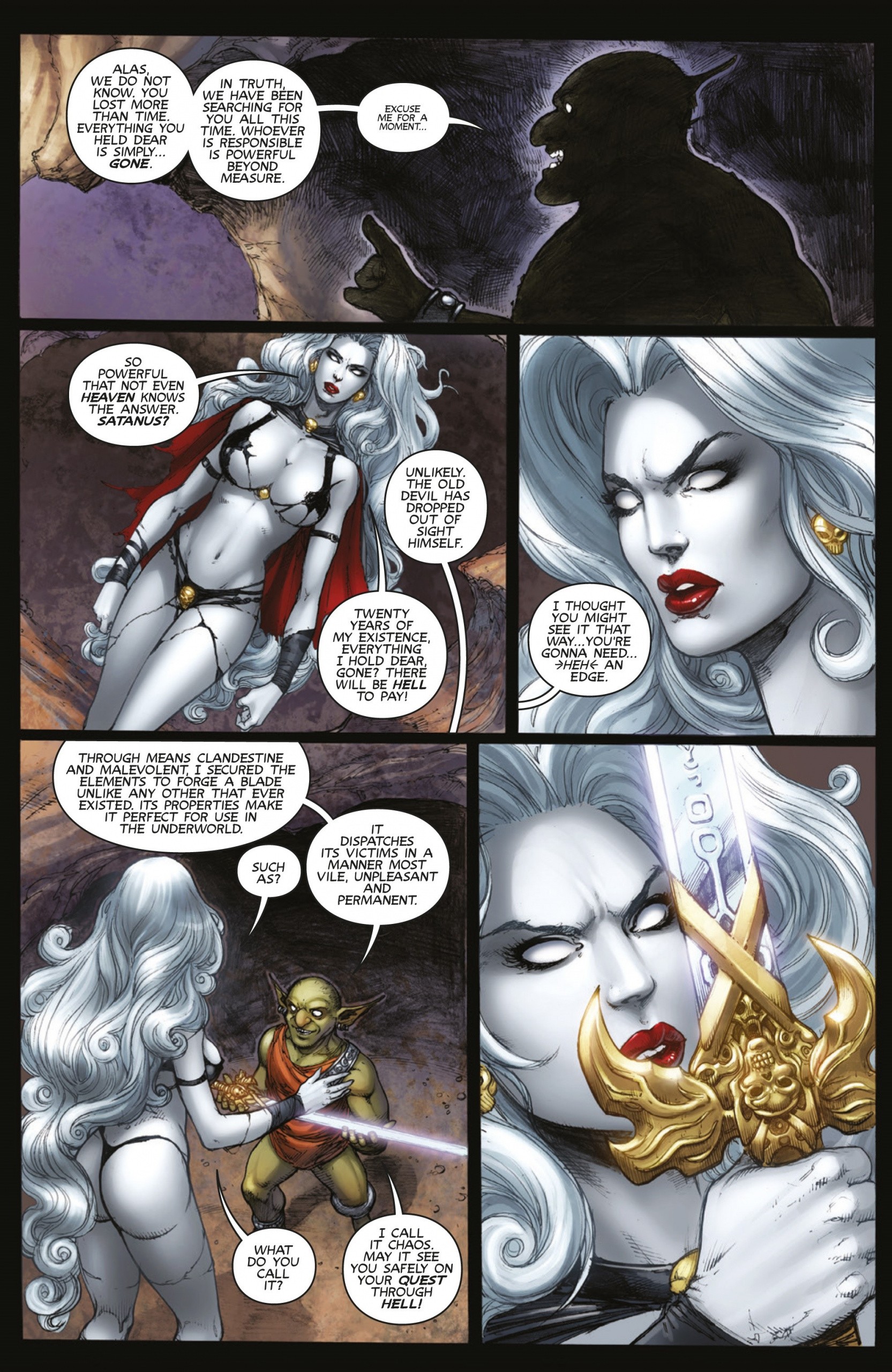 Lady Death Rules! porn comic picture 5