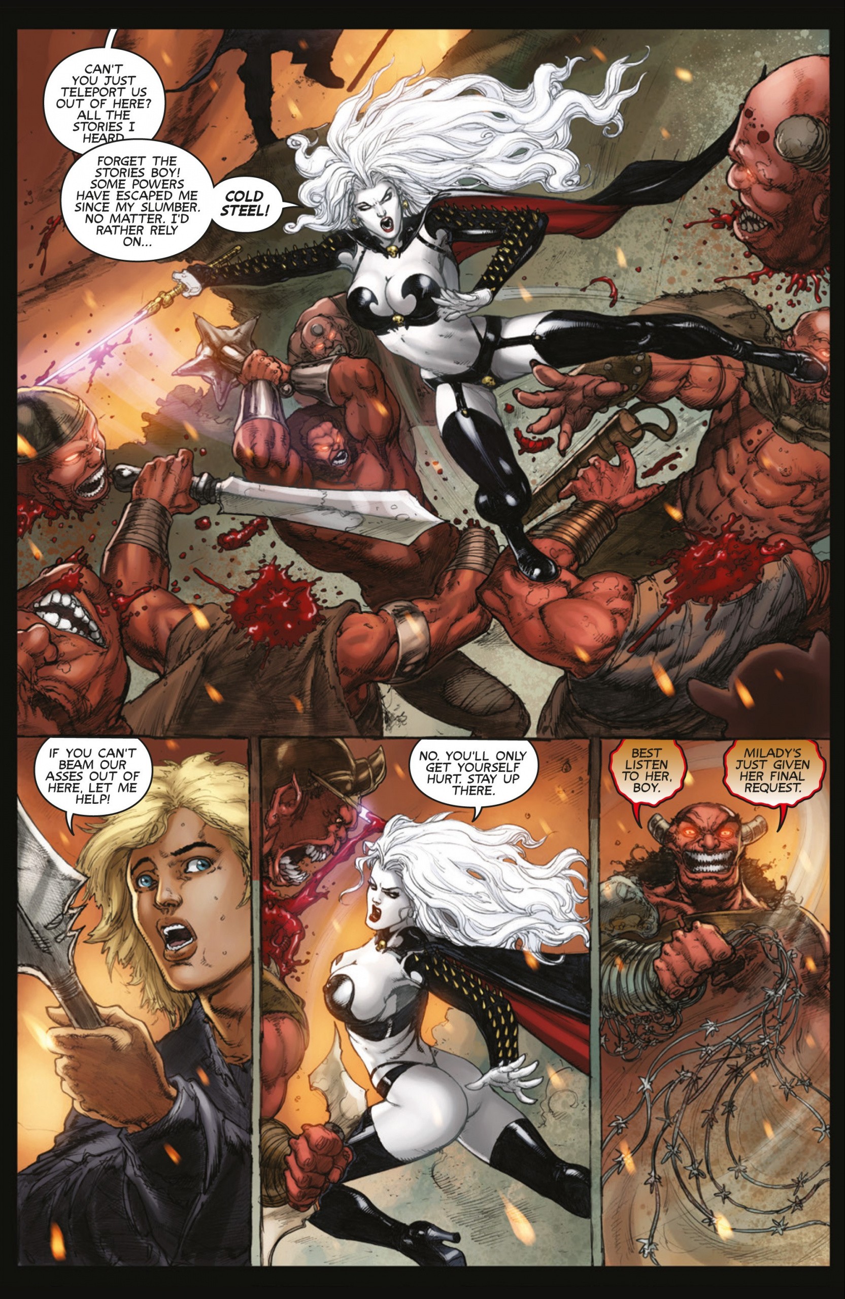 Lady Death Rules! porn comic picture 89