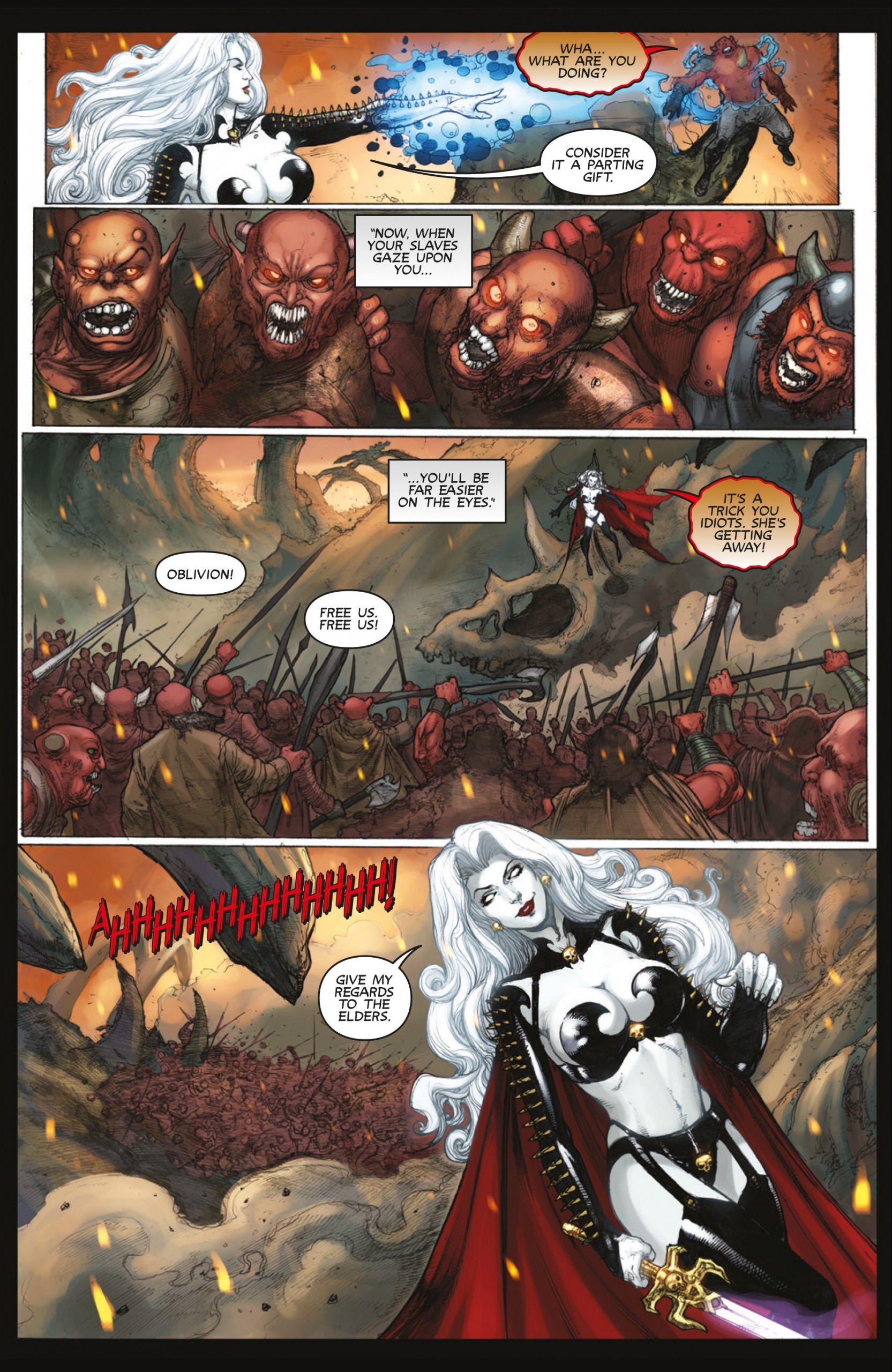 Lady Death Rules! porn comic picture 91