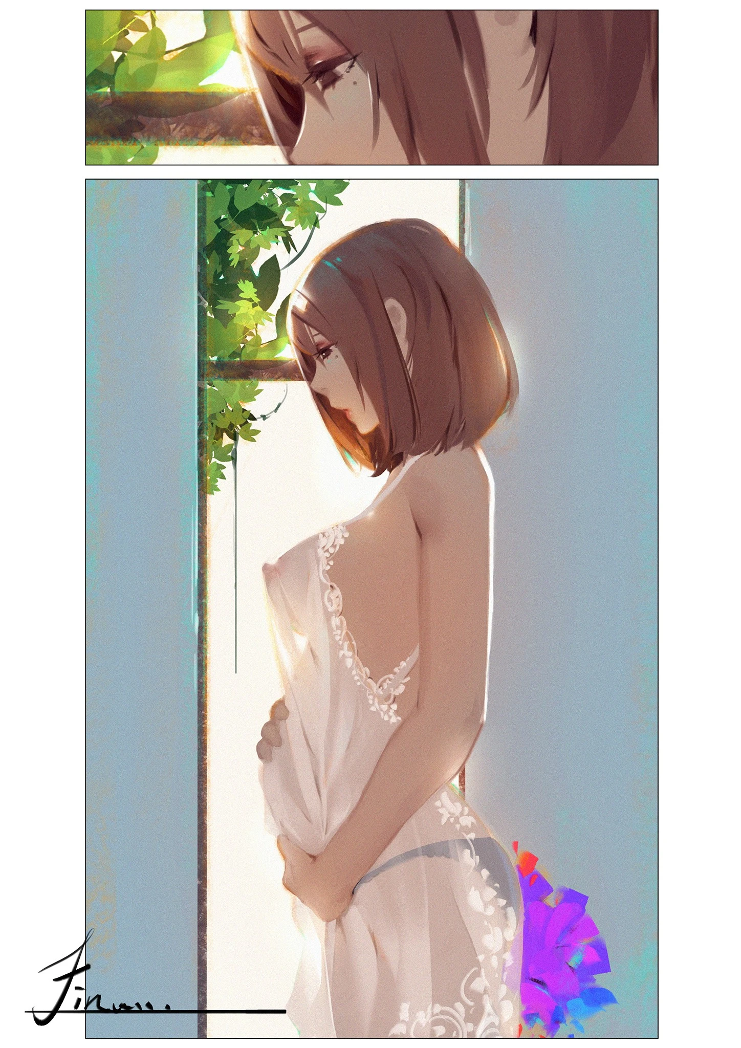 Lady "In the Studio" porn comic picture 44