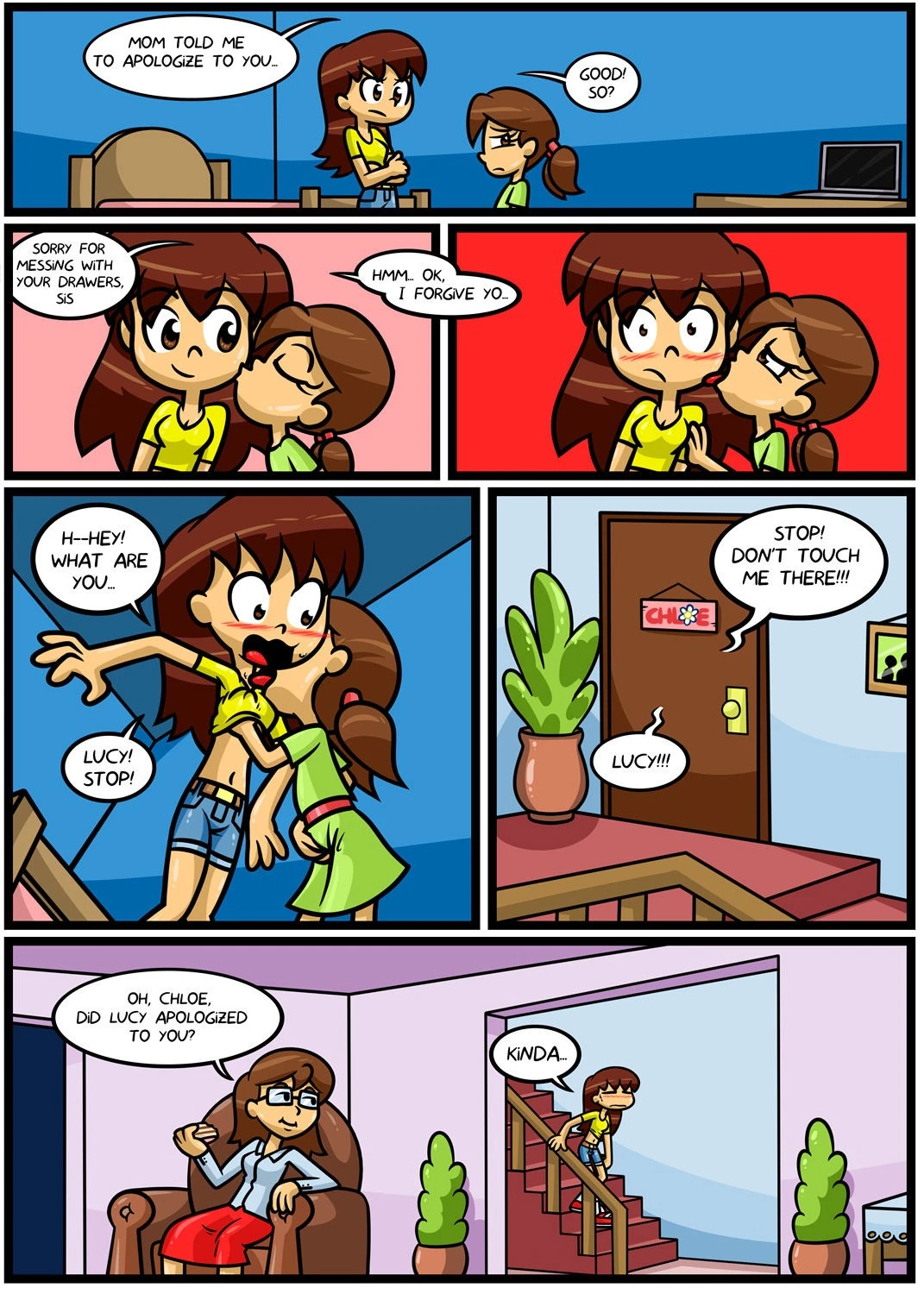 Lovin' Sis (Season One) porn comic picture 4