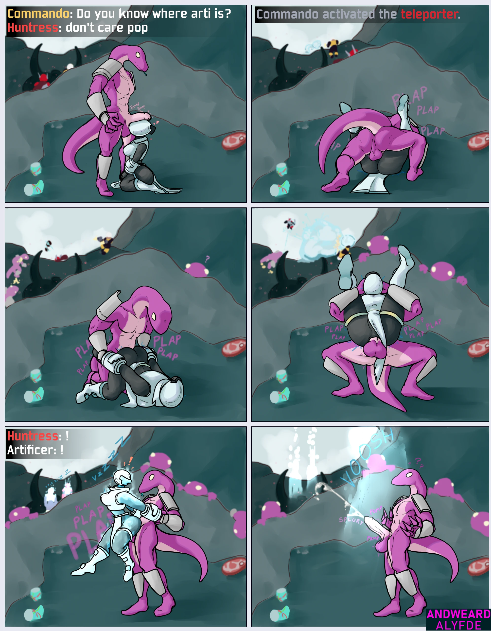 Lucky Lemurian porn comic picture 3