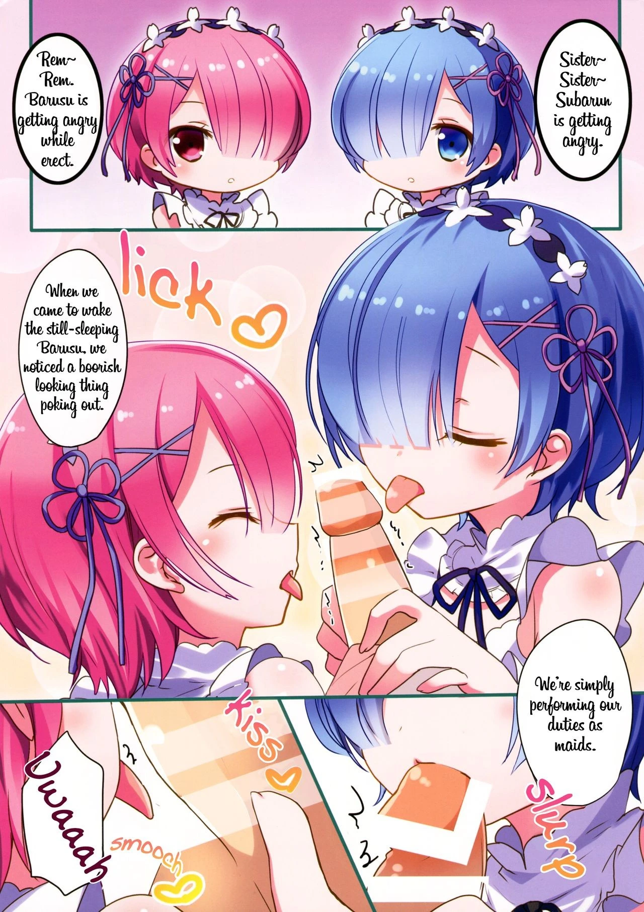 Maid's Duty porn comic picture 3