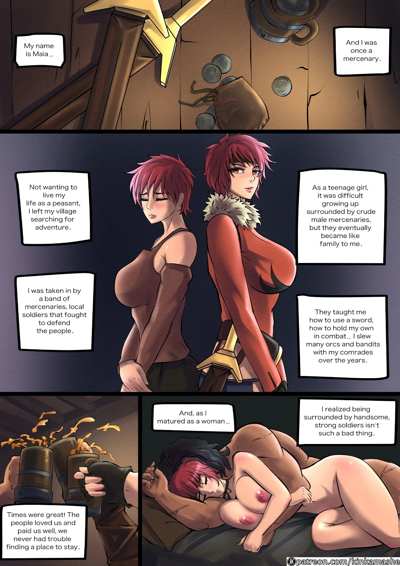 Mercenary Breeder porn comic picture 2