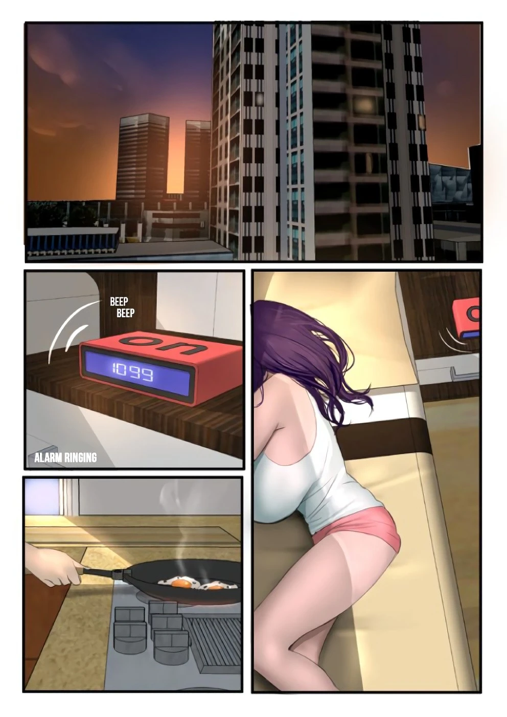 Milf Airline porn comic picture 3