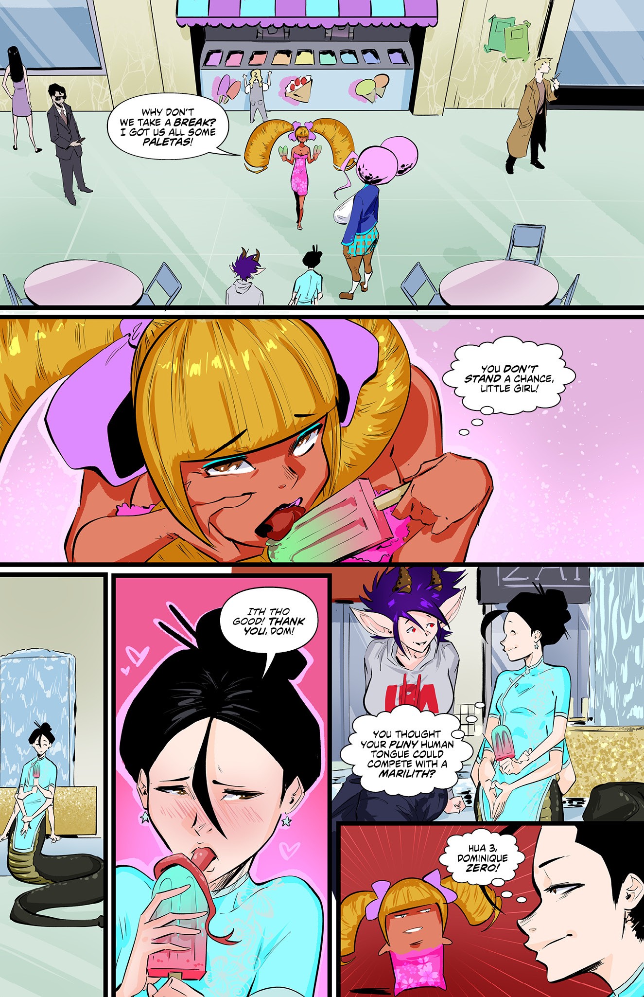 Monster Girl Academy 5 porn comic picture 11