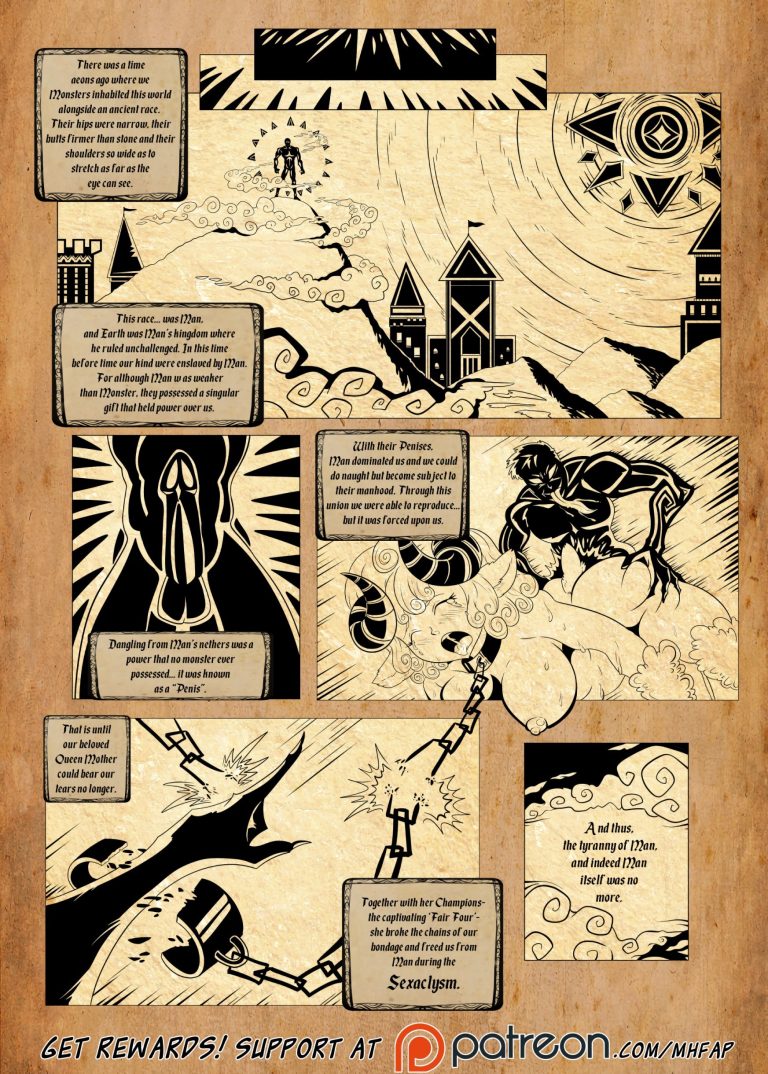 Monster Harem Feverish Absolute Passion! Ch. 1-5 porn comic picture 2