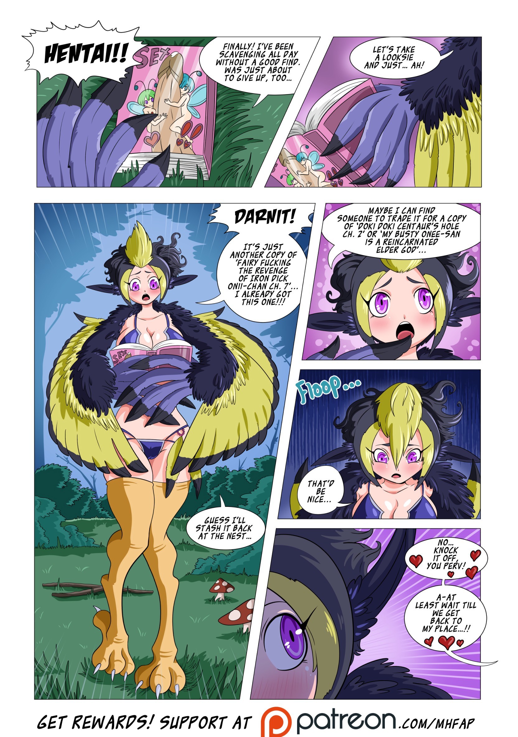 Monster Harem Feverish Absolute Passion! Ch. 1-5 porn comic picture 4