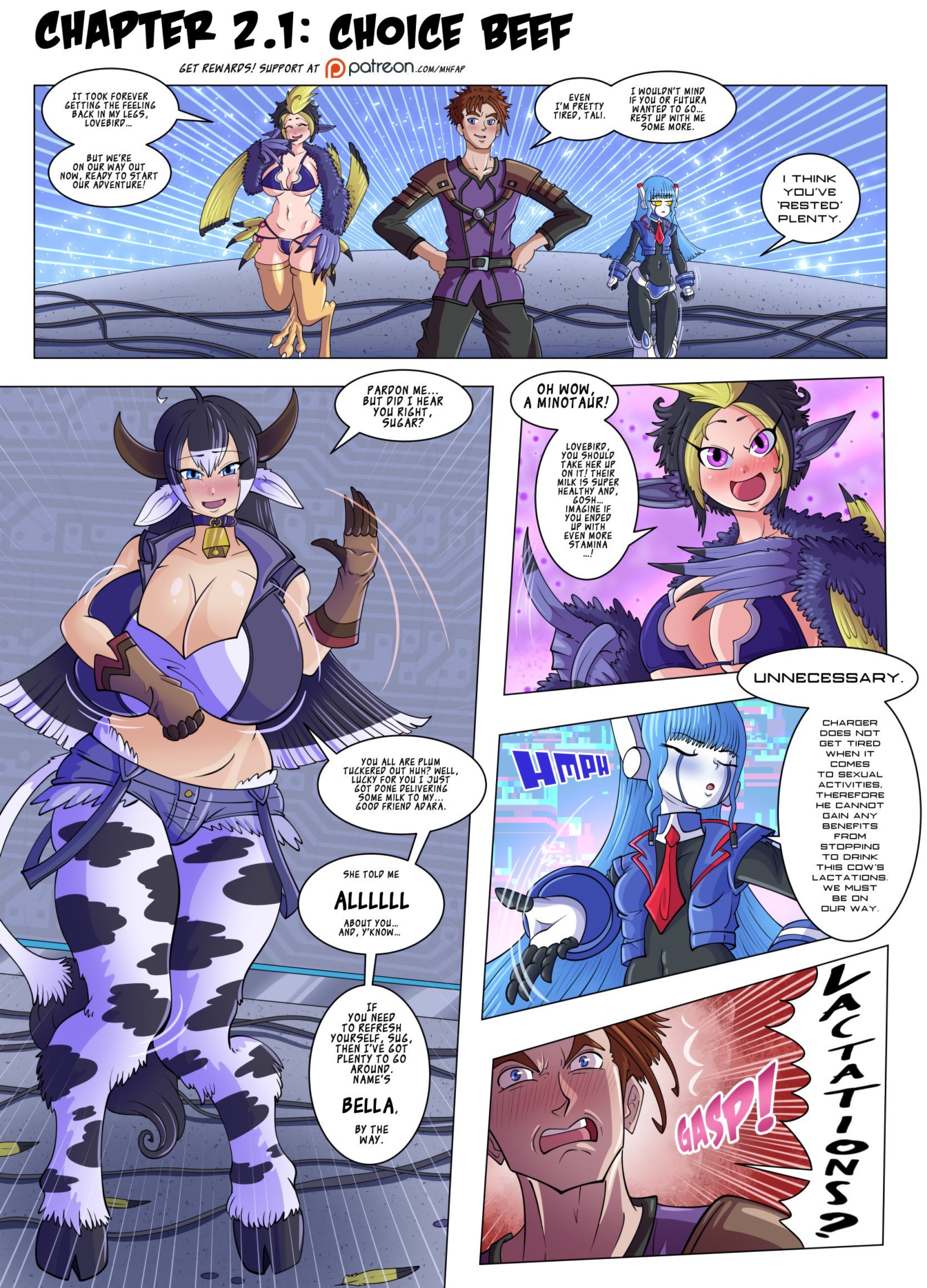 Monster Harem Feverish Absolute Passion! Ch. 1-5 porn comic picture 66