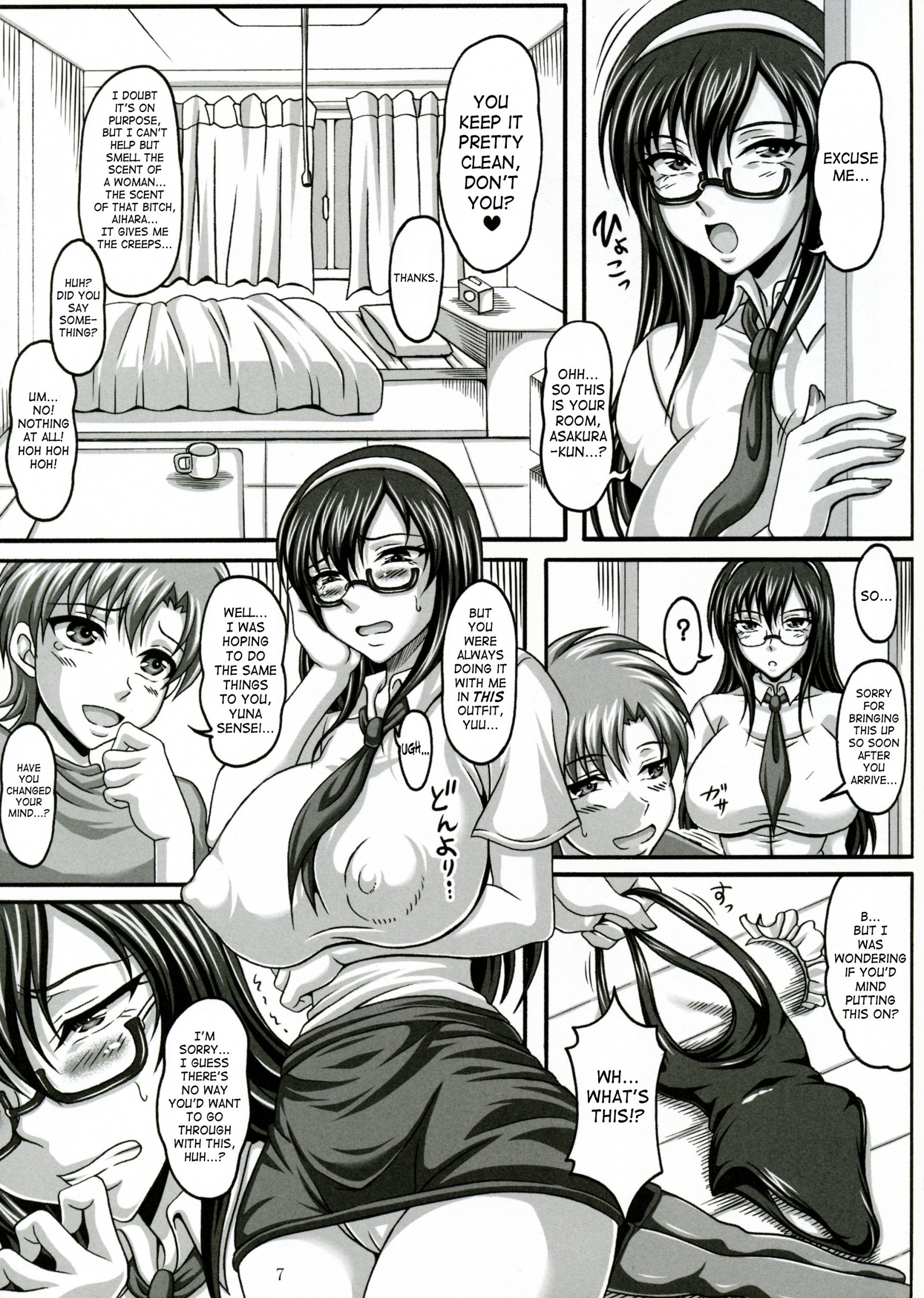 My Personal Big Breasted Masturbation Maid X2 hentai manga picture 4