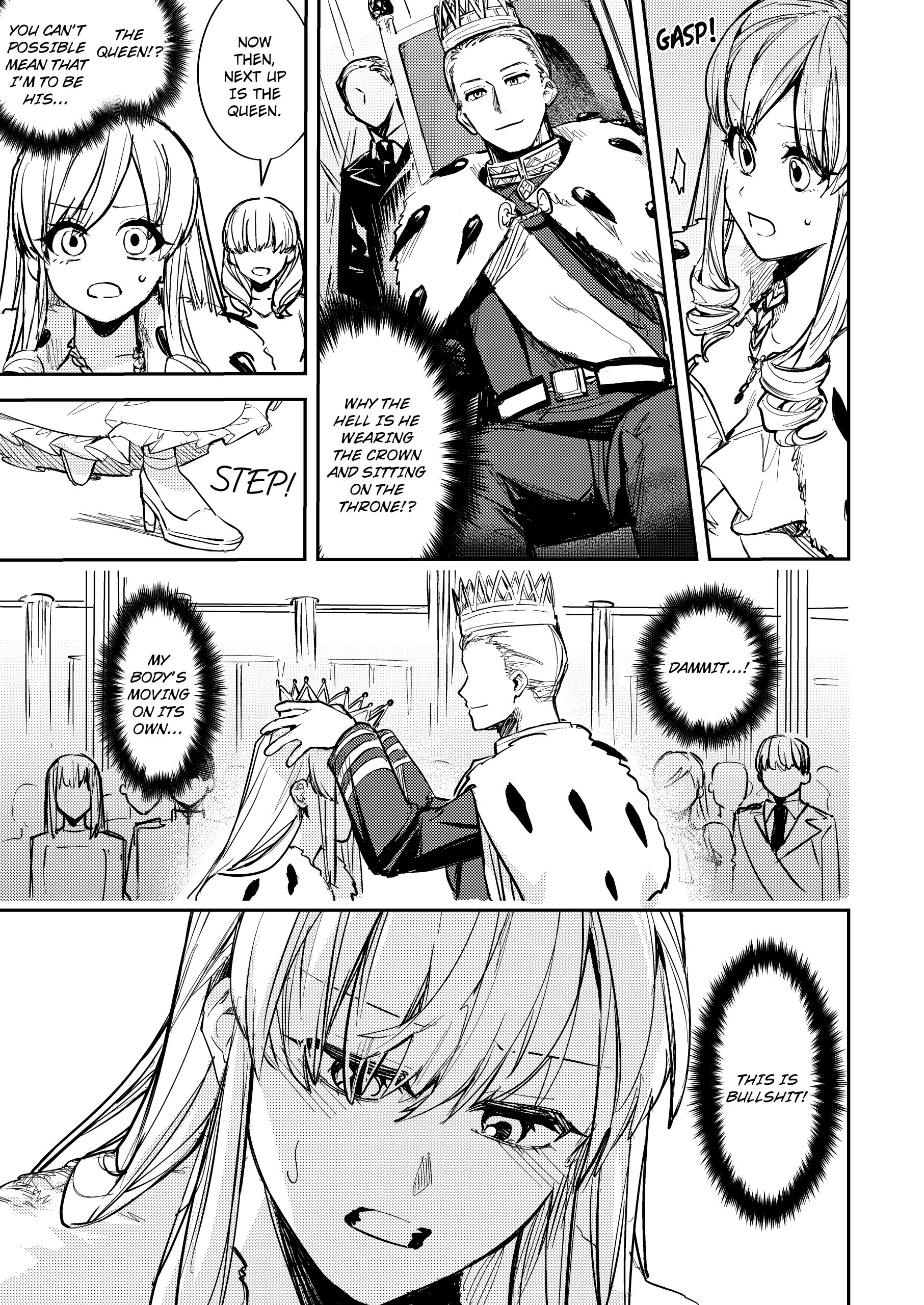 My Stolen Place -Transformed From King to Queen- hentai manga picture 8