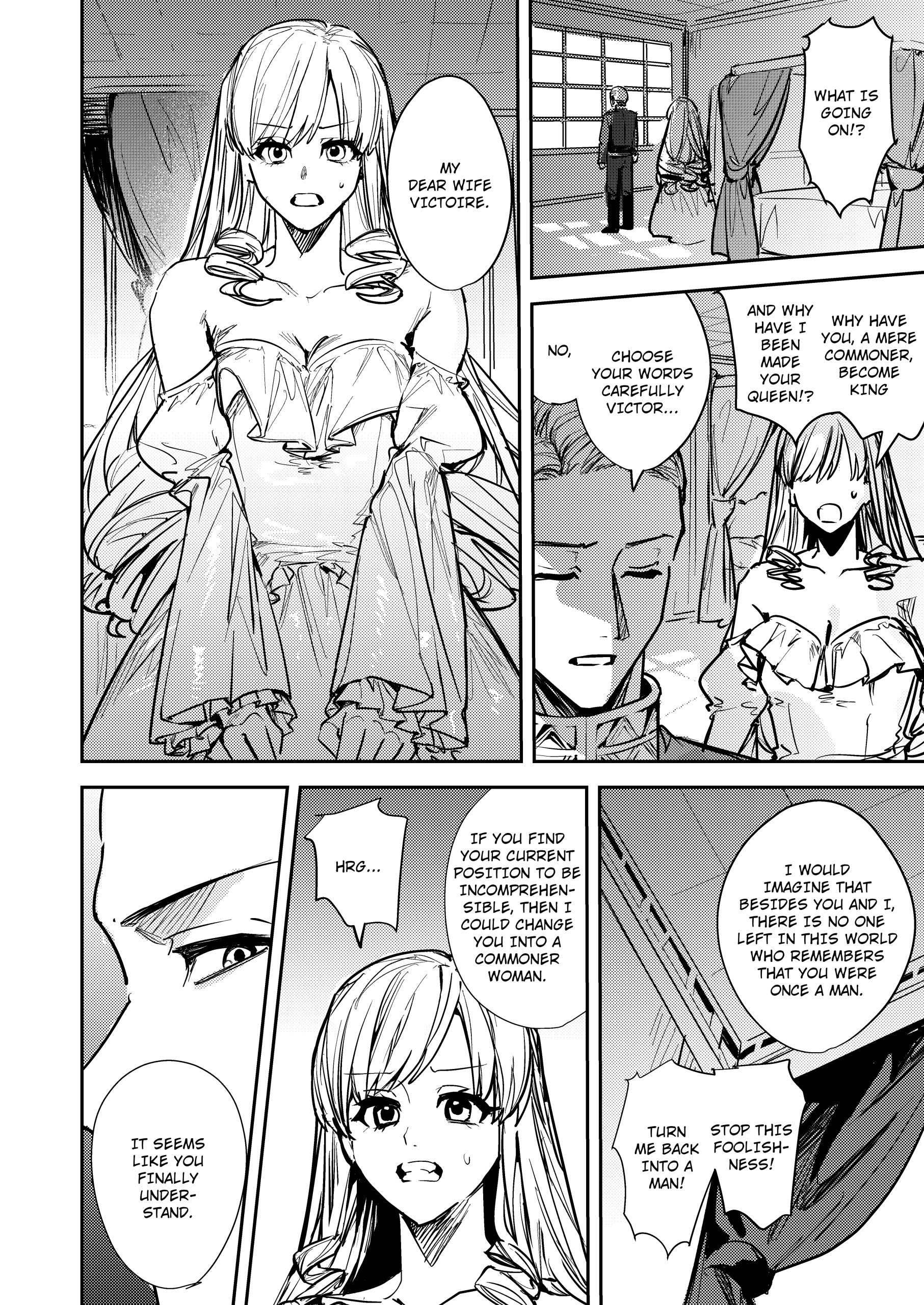 My Stolen Place -Transformed From King to Queen- hentai manga picture 9