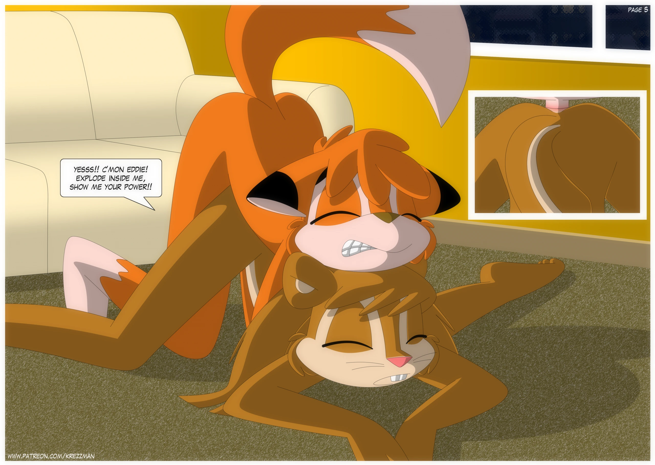 Pajama party porn comic picture 11