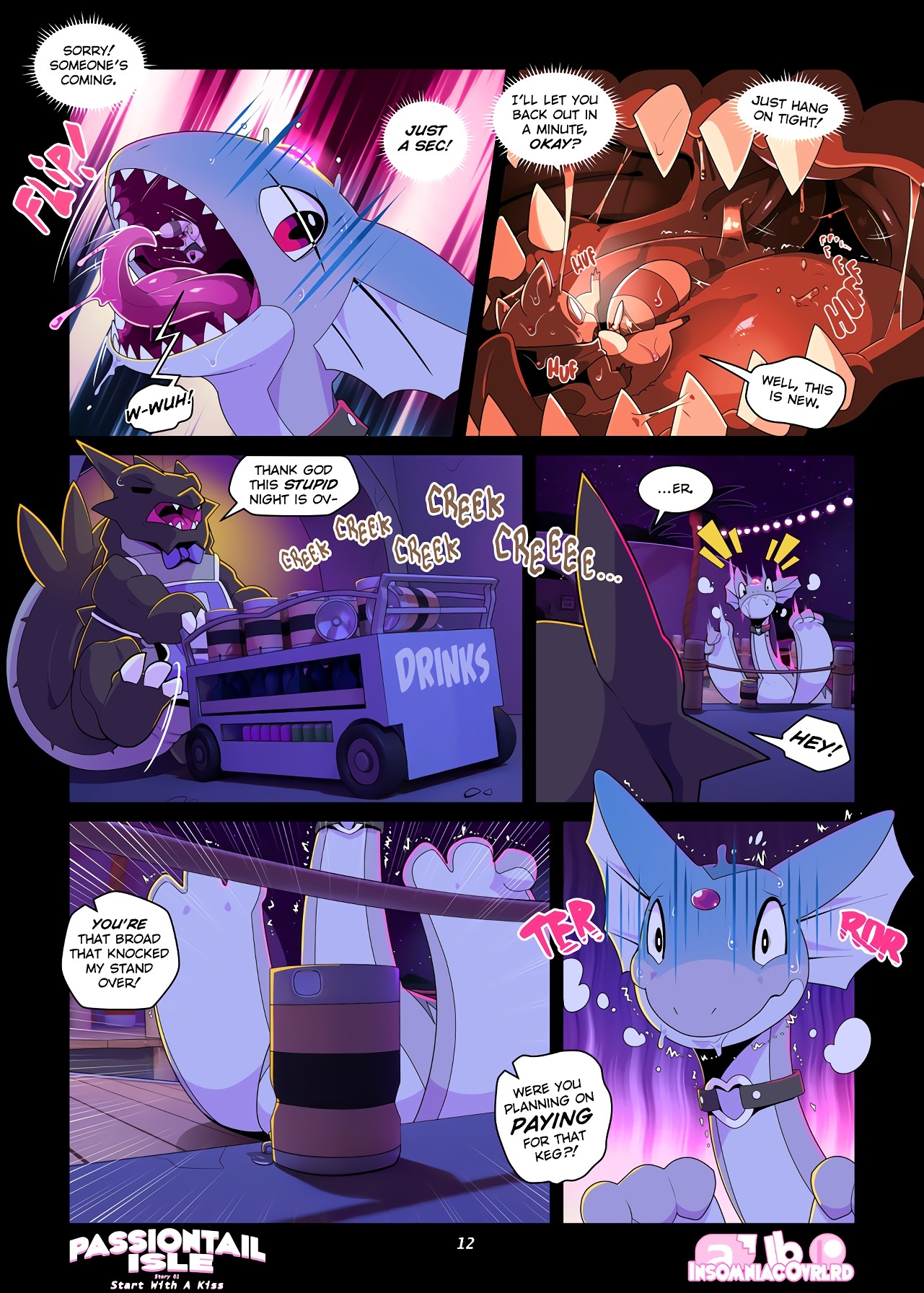 Passiontail Isle by Insomniacovrlrd porn comic picture 13