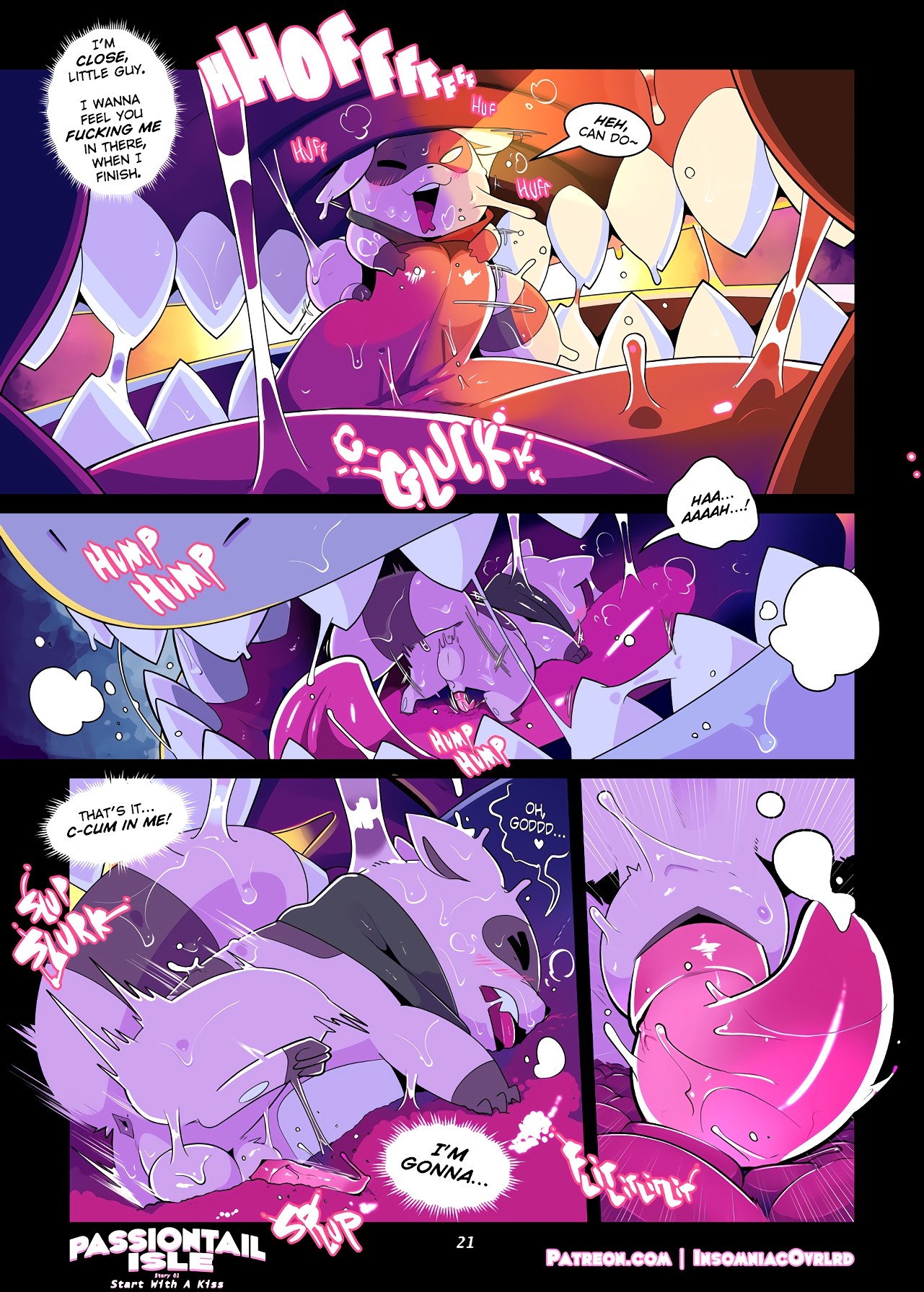 Passiontail Isle by Insomniacovrlrd porn comic picture 23