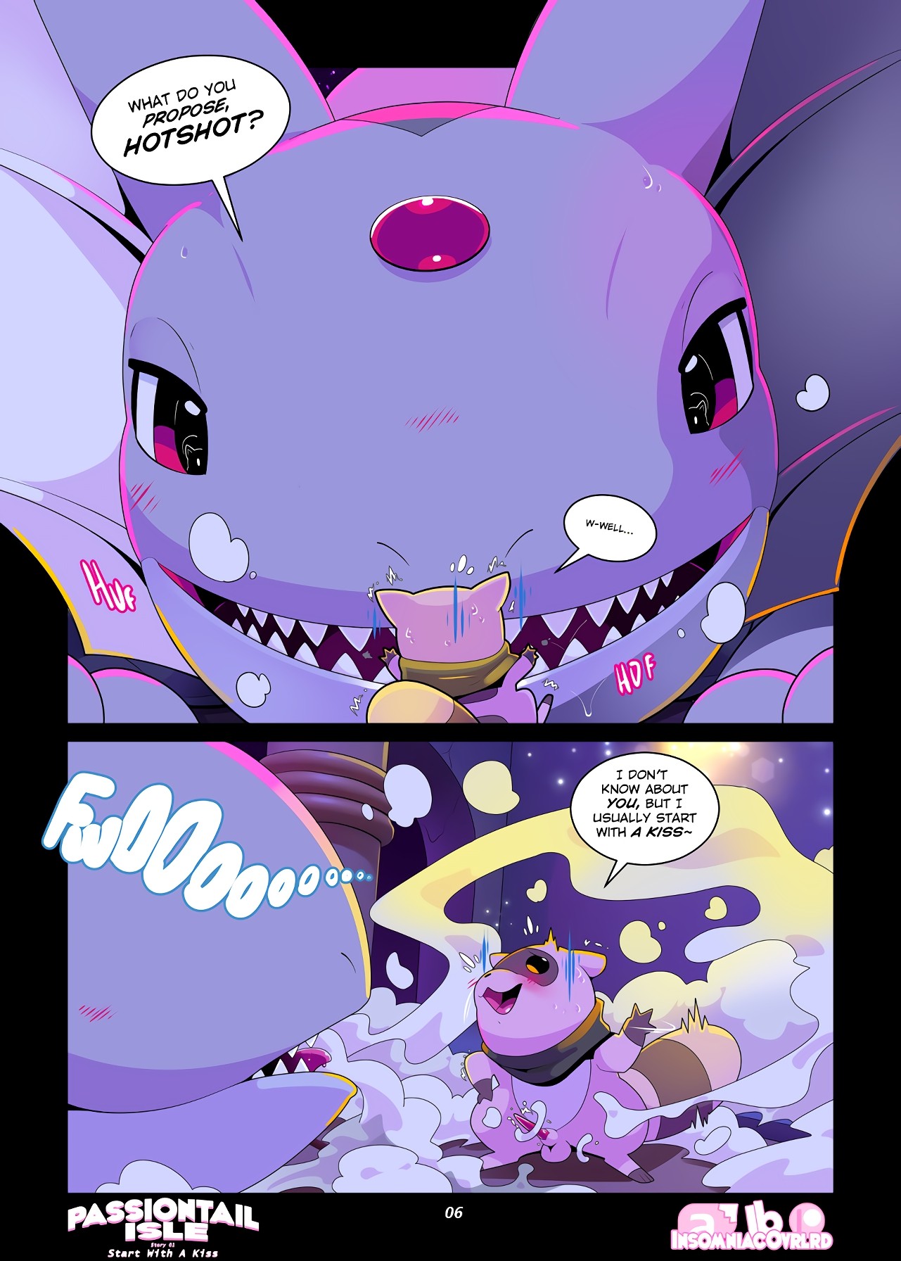 Passiontail Isle by Insomniacovrlrd porn comic picture 7