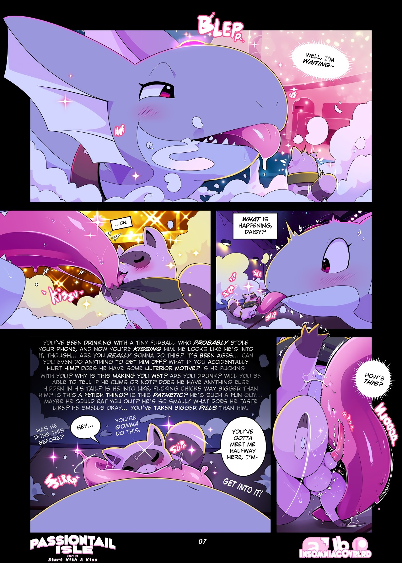 Passiontail Isle by Insomniacovrlrd porn comic picture 8