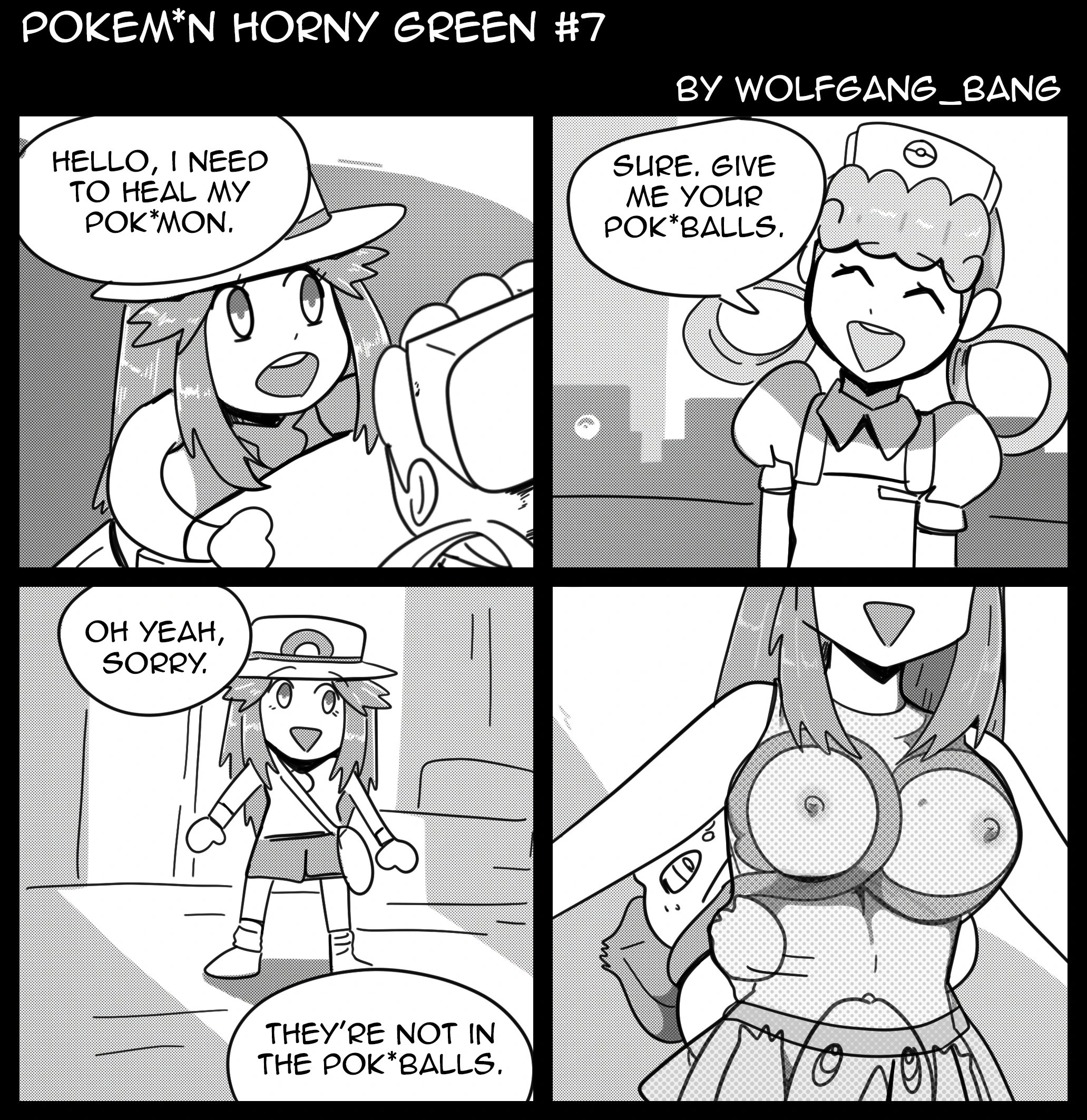 Pok mon Horny Green 1-12 porn comic picture 7
