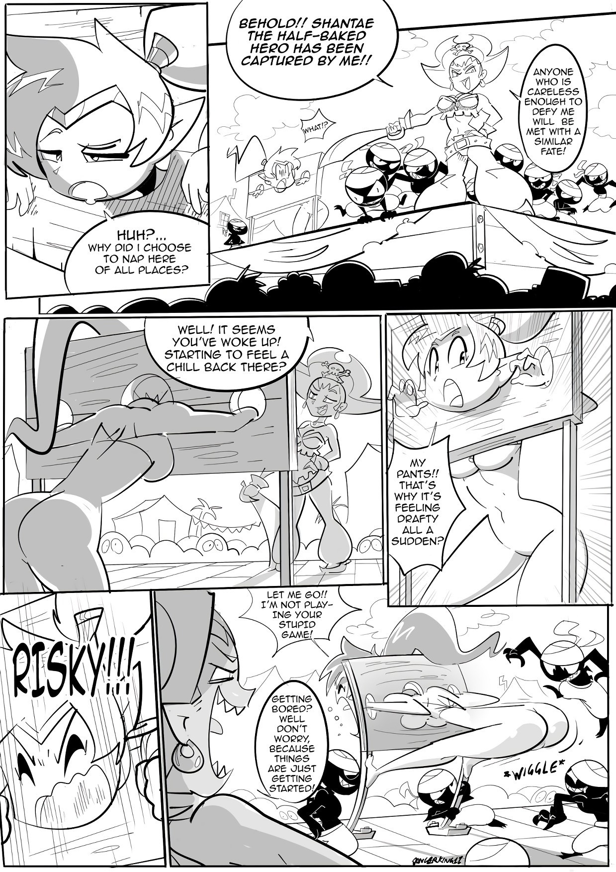 Shantae and Risky's Revenge porn comic picture 1