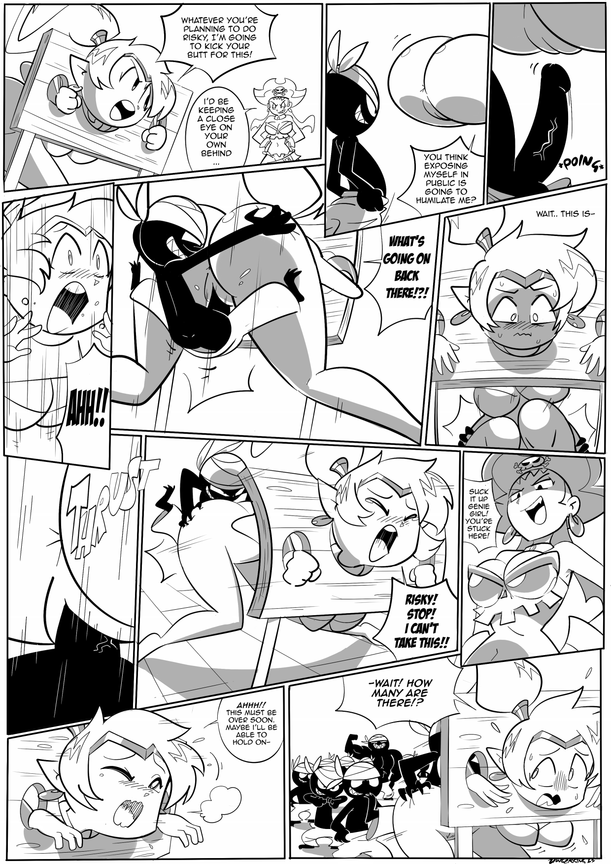 Shantae and Risky's Revenge porn comic picture 2