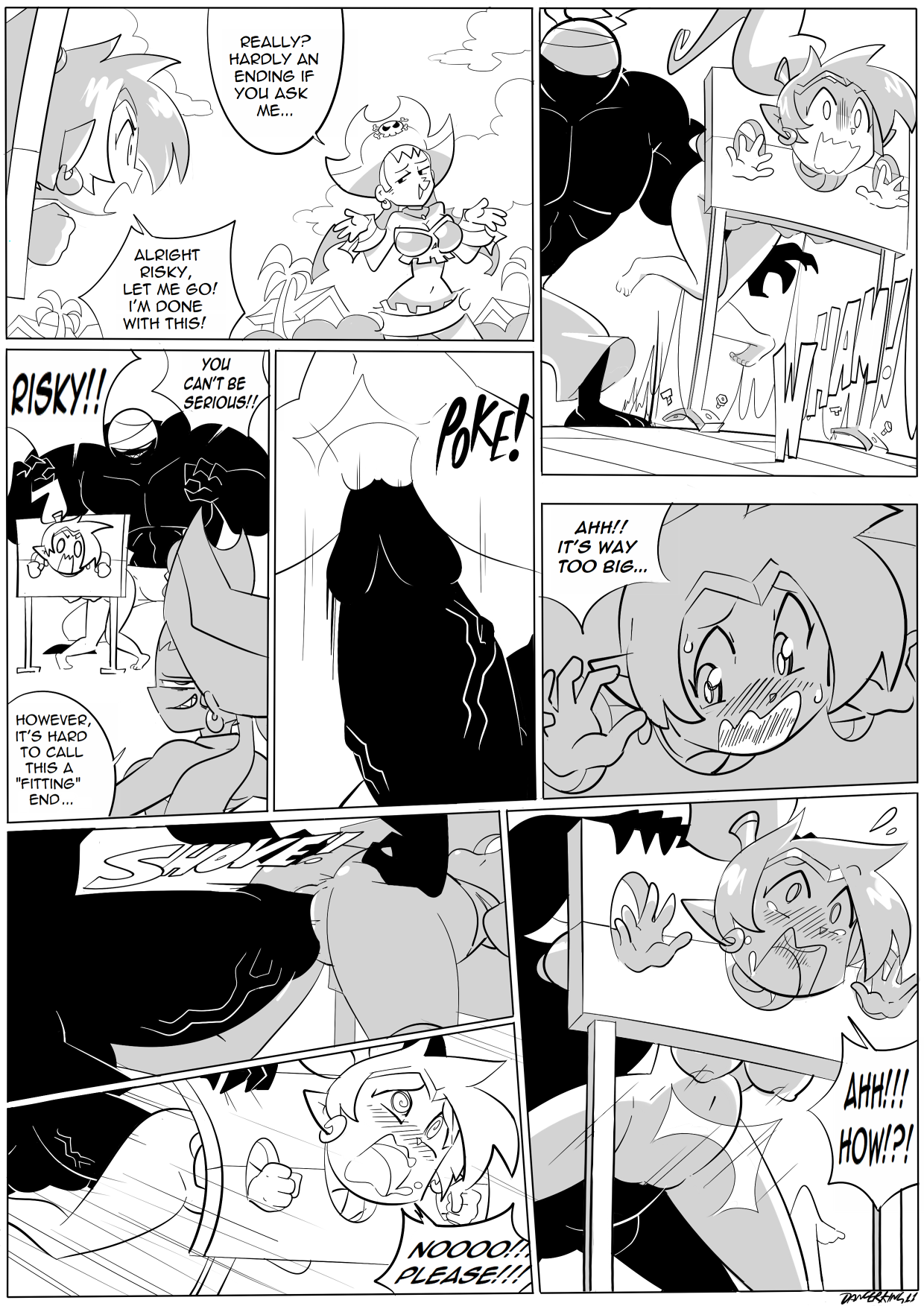 Shantae and Risky's Revenge porn comic picture 4