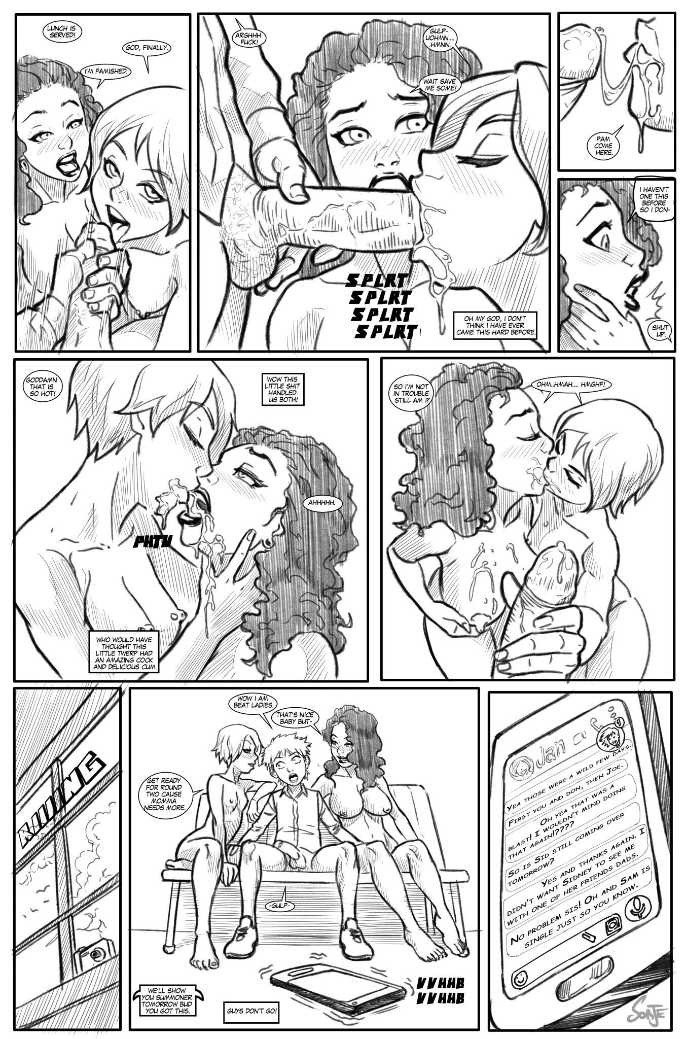 Sidney: Fast Times R&R High porn comic picture 21