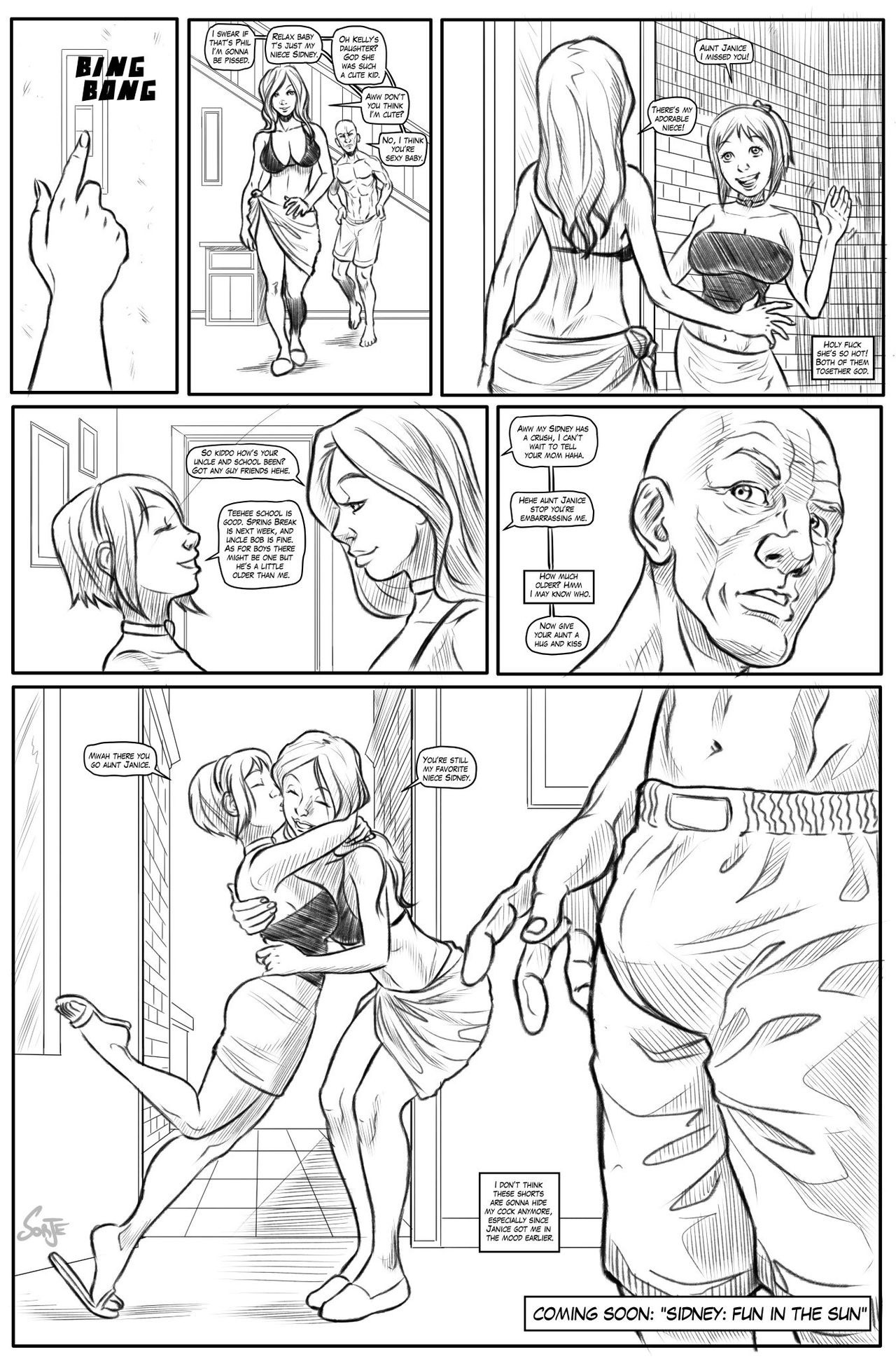 Sidney: Fast Times R&R High porn comic picture 23
